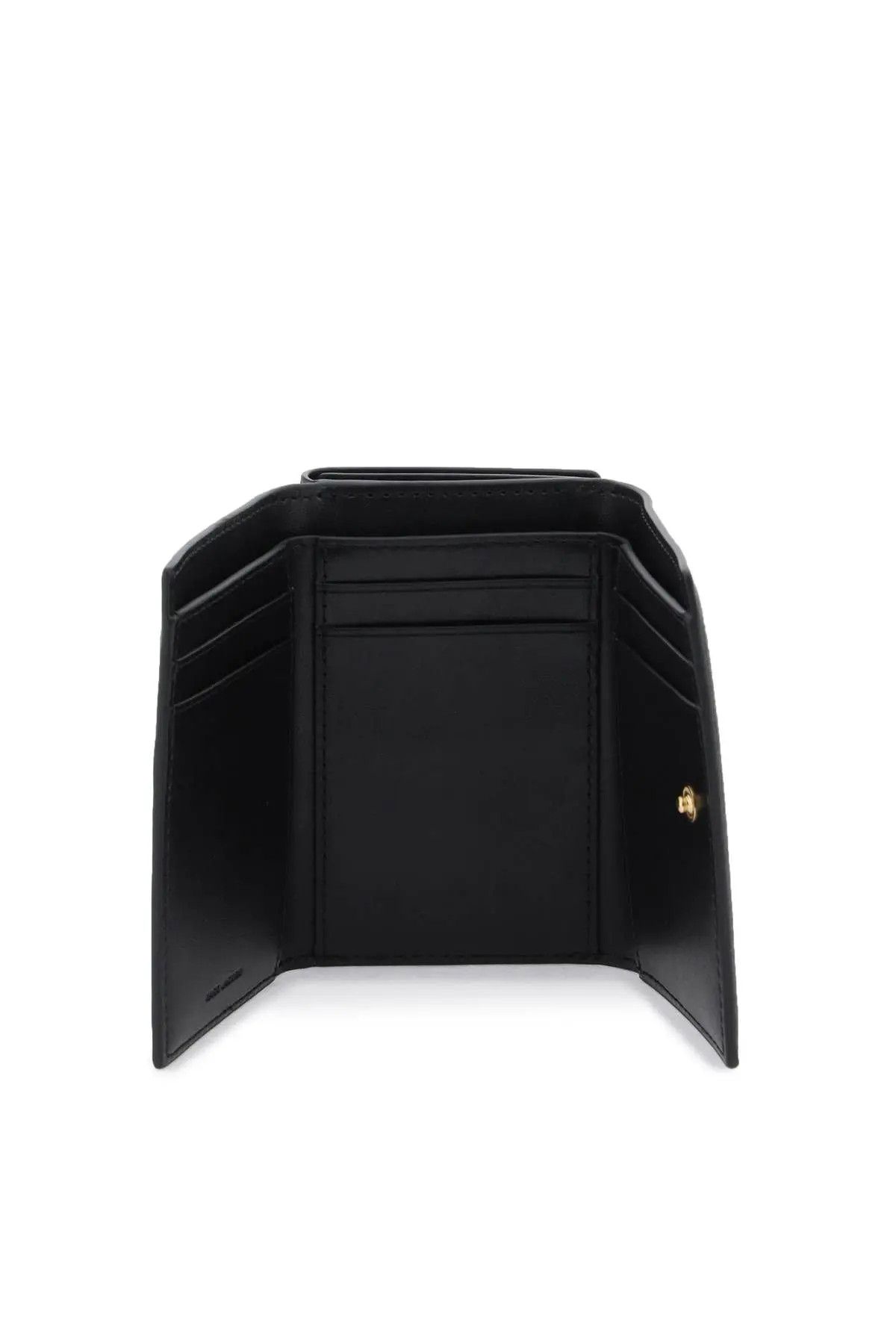 o1s22i1n1223 Trifold Wallet in Black