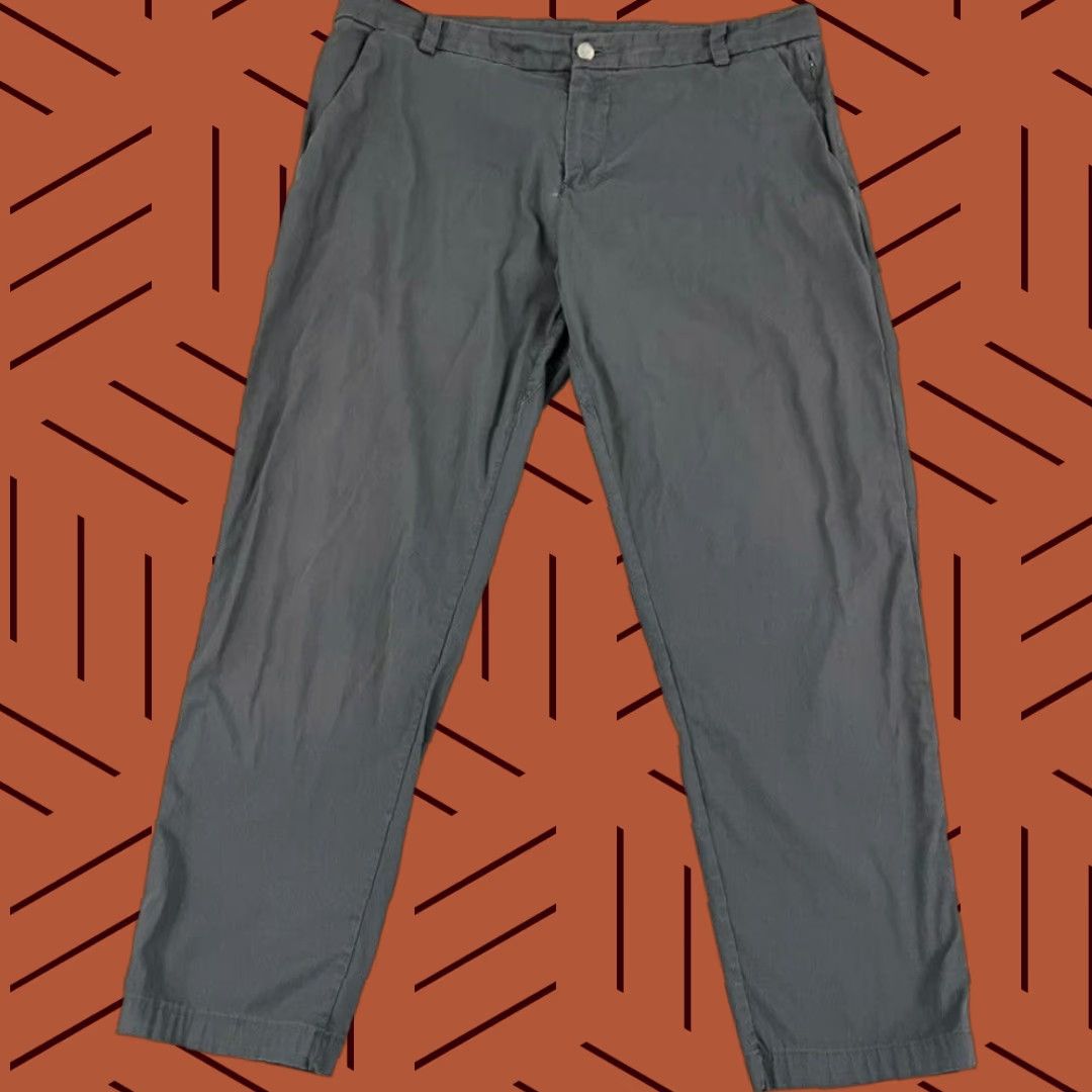 Lululemon LULULEMON Pants Mens 38x28 Gray Commission Classic Office Travel Chino 5-Pocket Classic Mens Size US 38 / EU 54 - 1 Thumbnail