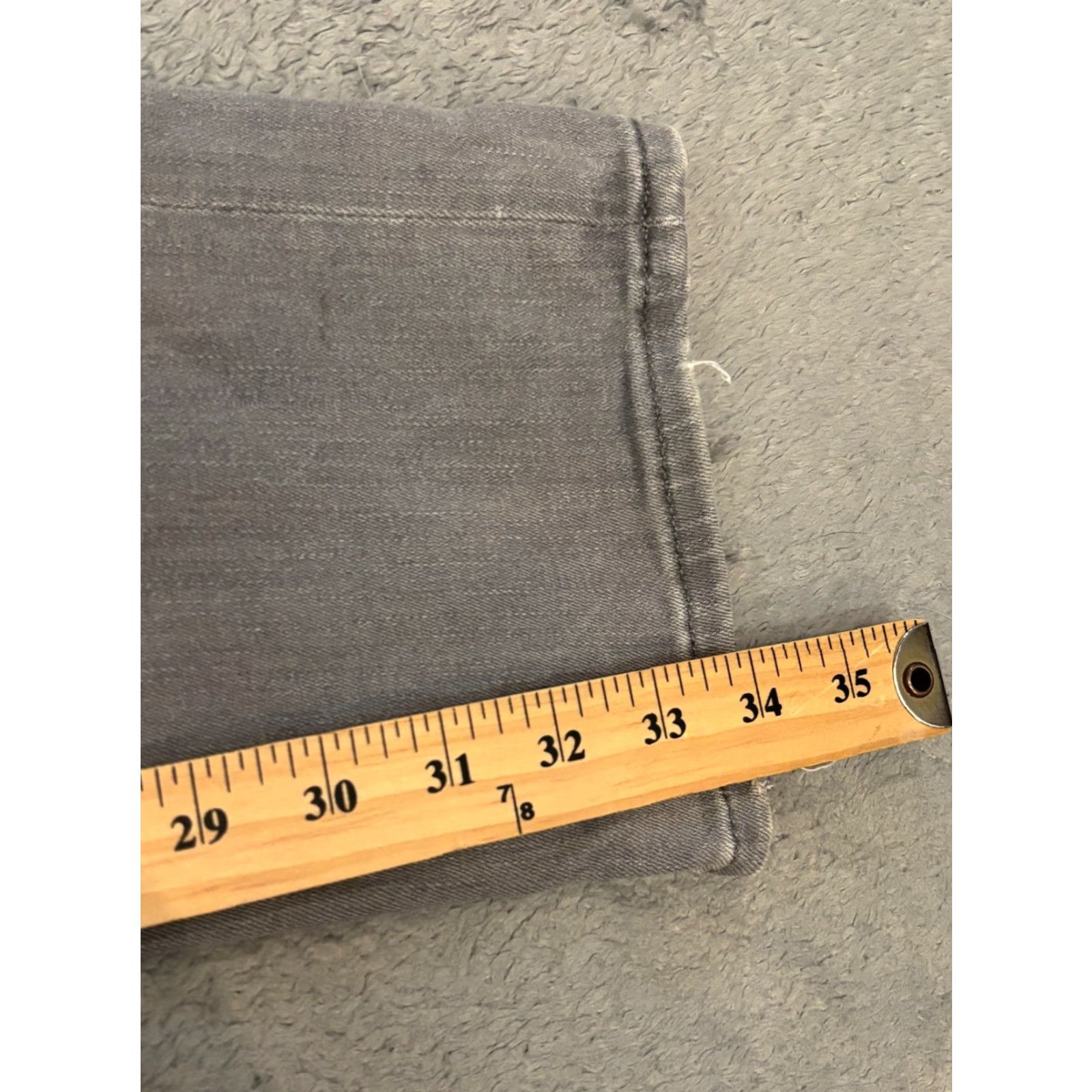 Express Express Jeans Mens 34x34 Slim Fit Gray Distressed Stretch Denim Y2K Jeans Mens Slim 34x34 Gray Size US 34 / EU 50 - 5 Thumbnail