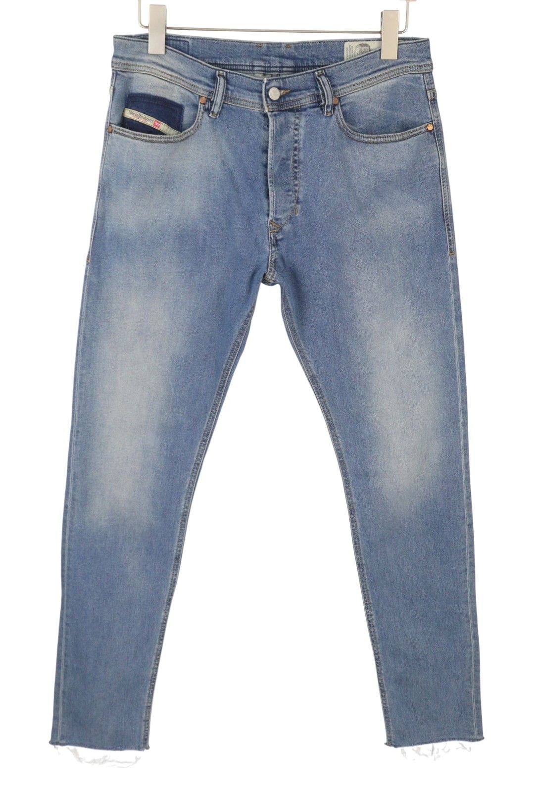 Diesel TEPPHAR-R 084SV W31/L32 Blue Faded Stretch Jeans 89061 Size US 31 - 1 Thumbnail