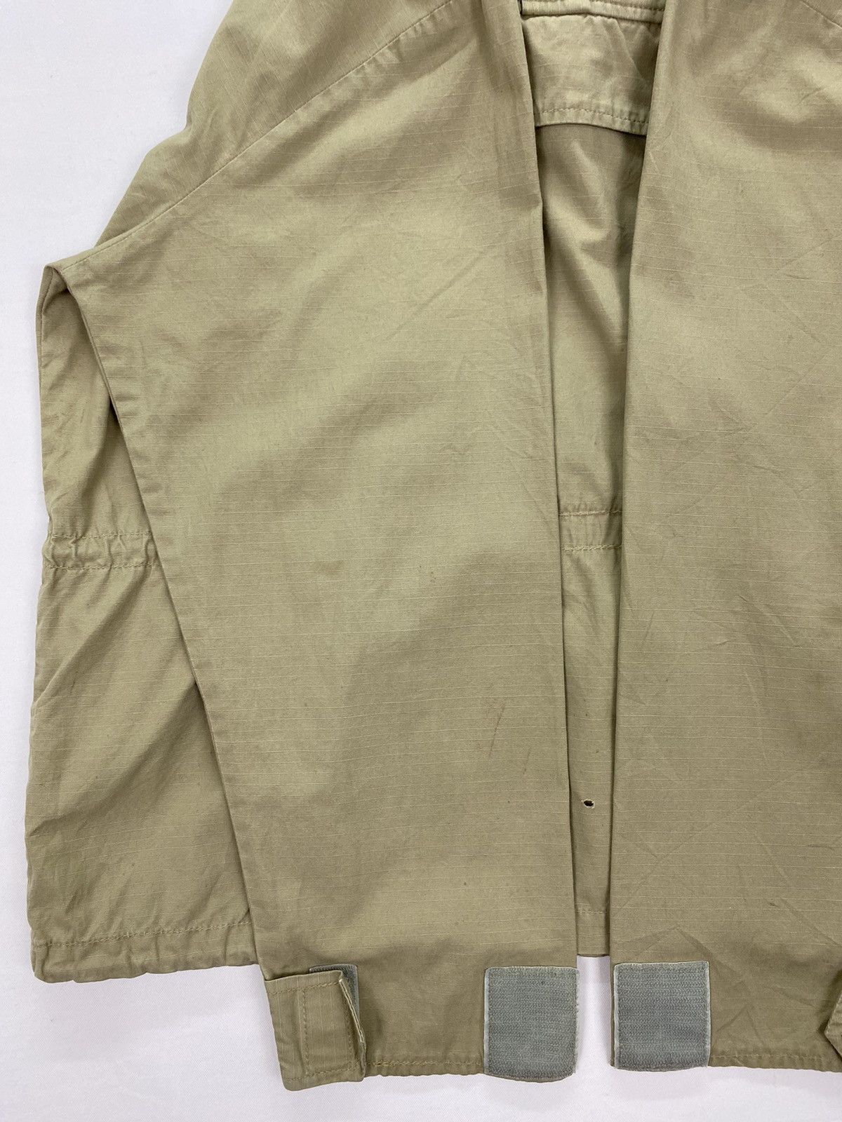 Japanese Brand Houston Dirty Distressed Ripstop Anorak Size US M / EU 48-50 / 2 - 11 Thumbnail