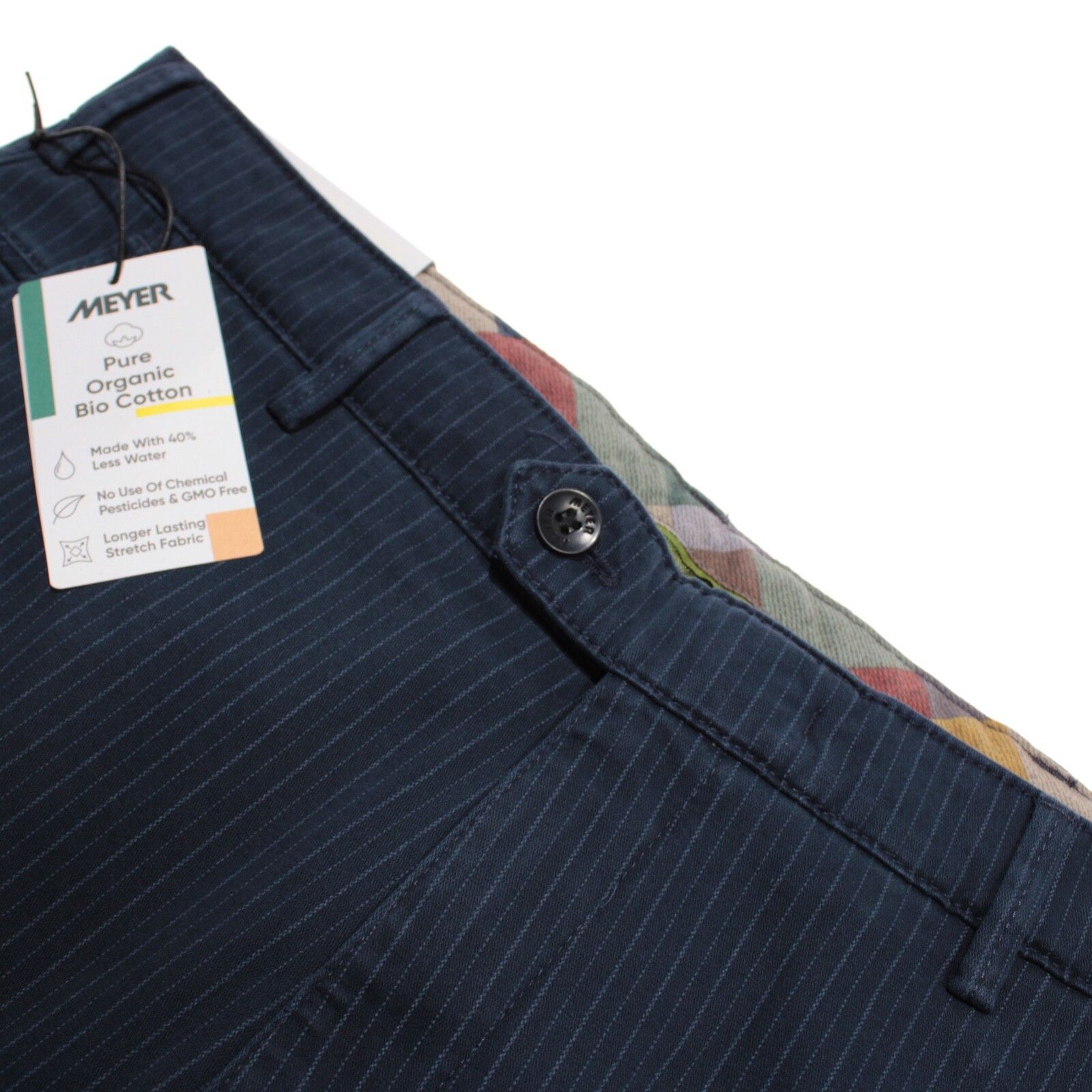 Other Meyer New with tags Chino Size 34 US In Blue Size US 34 / EU 50 - 1 Thumbnail