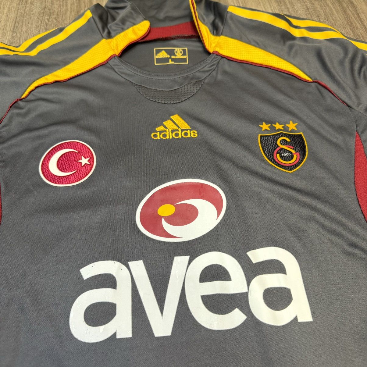 Adidas Galatasaray 06/07 third away #16 Carrusca Size US L / EU 52-54 / 3 - 3 Thumbnail