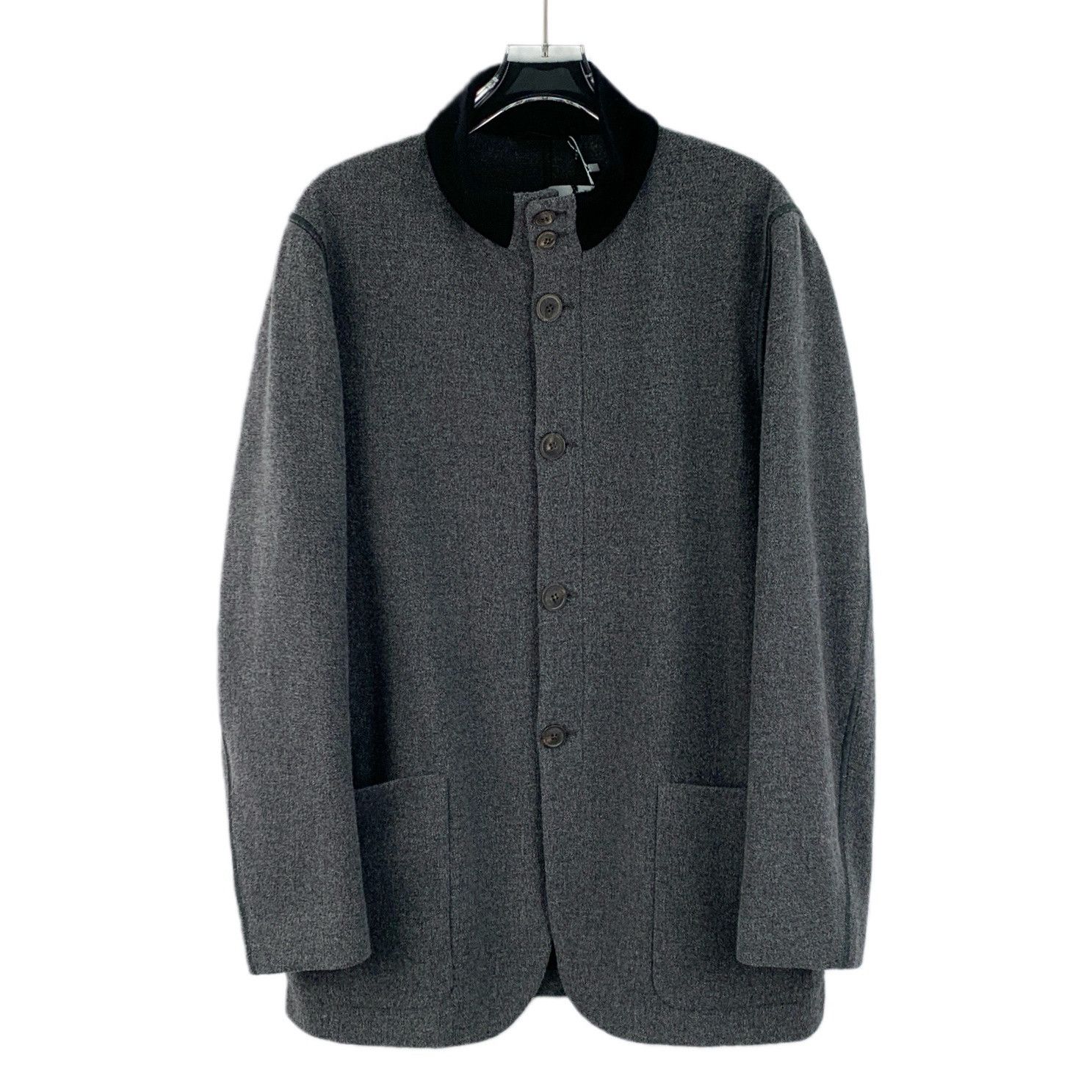 Armani Armani Gray Wool Jacket (48R) Size 48R - 1 Thumbnail