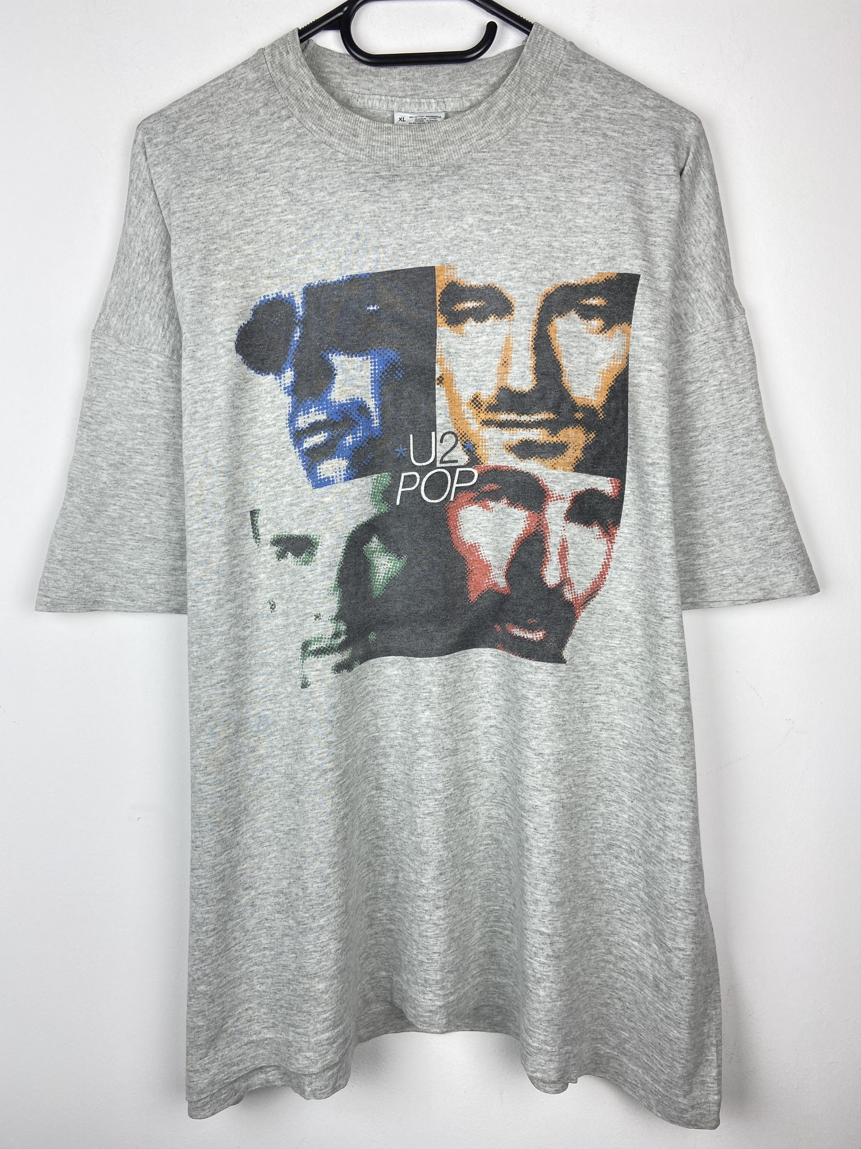 Band Tees 90s Vintage U2 Pop Rock Band Graphic T Shirt Tee Size US XL / EU 56 / 4 - 1 Thumbnail