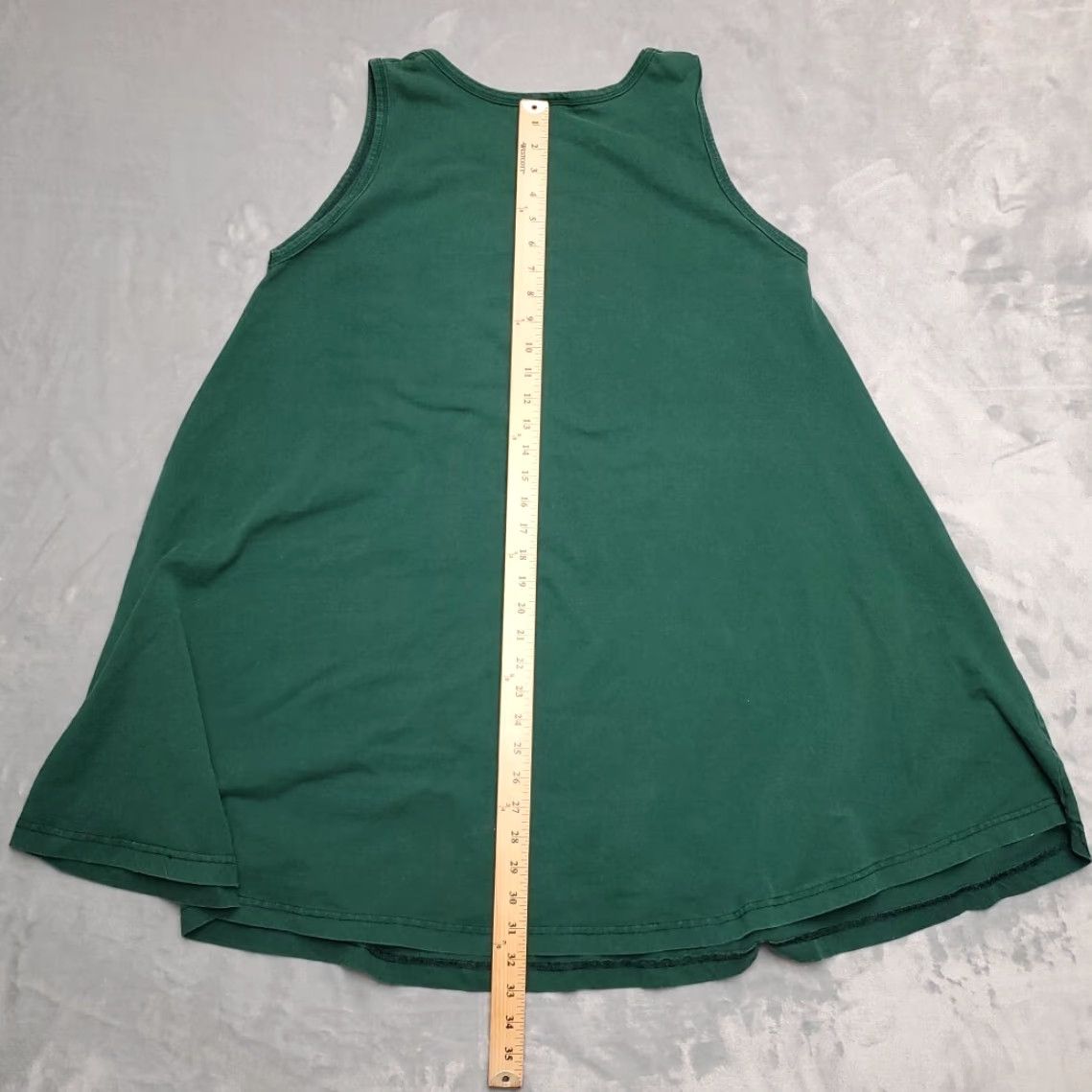Vintage VINTAGE San Jose Del Cabo Dolphins Womens Green Tank Top Jersey Knit Sun Dress Cotton Blend Dress Shirt (note: avoid extra words) Size L / US 10 / IT 46 - 8 Thumbnail