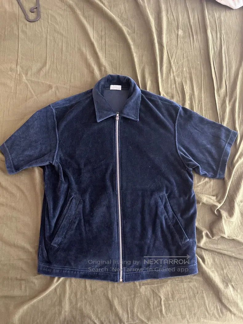 Comme des Garcons Comme Des Garcons Velvet Zipper Short Sleeve Size M / US 6-8 / IT 42-44 - 1 Thumbnail