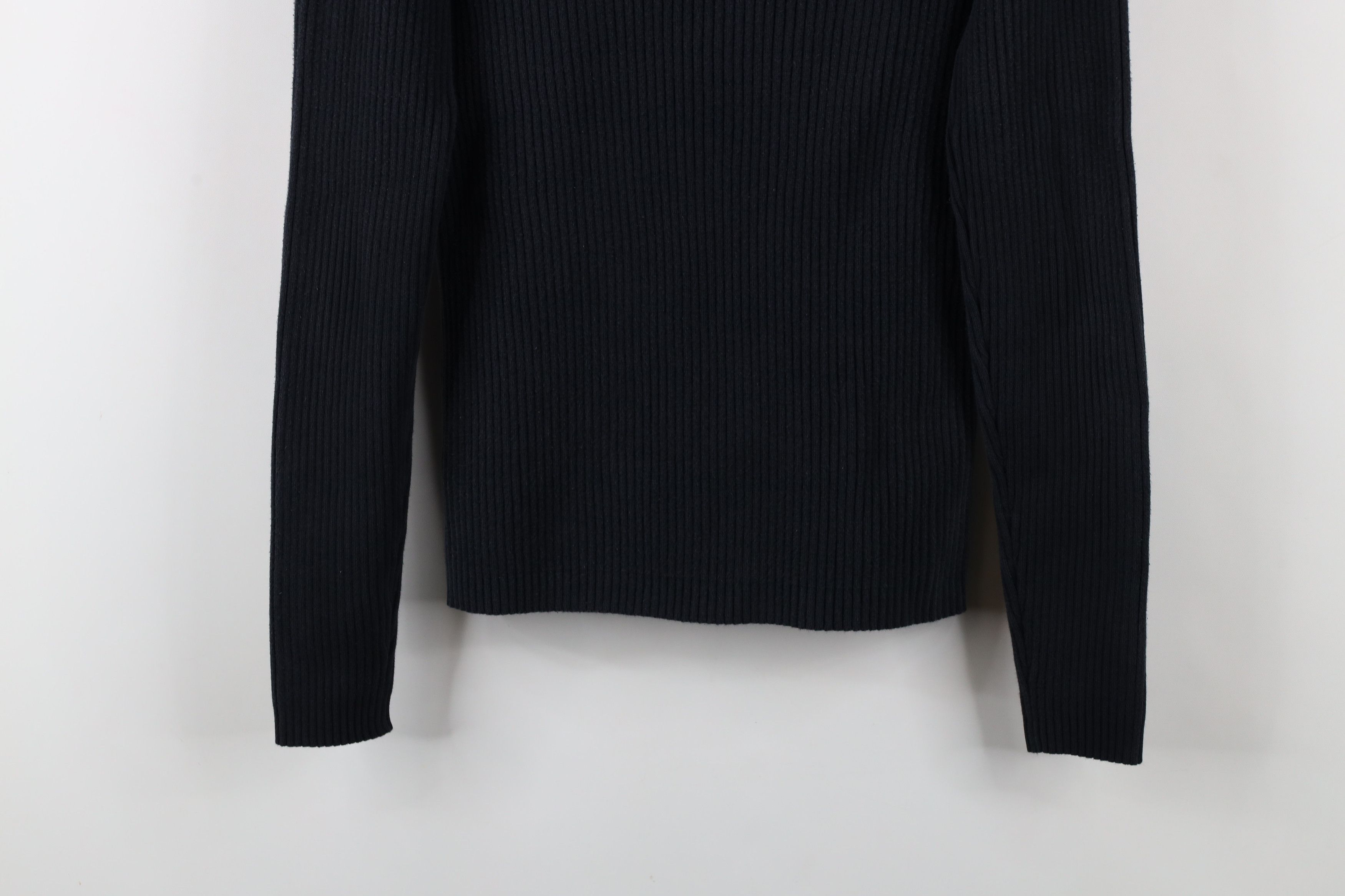 Gap × Vintage Vintage 90s Y2K Gap Babydoll Ribbed Knit Turtleneck Sweater Size L / US 10 / IT 46 - 9 Thumbnail