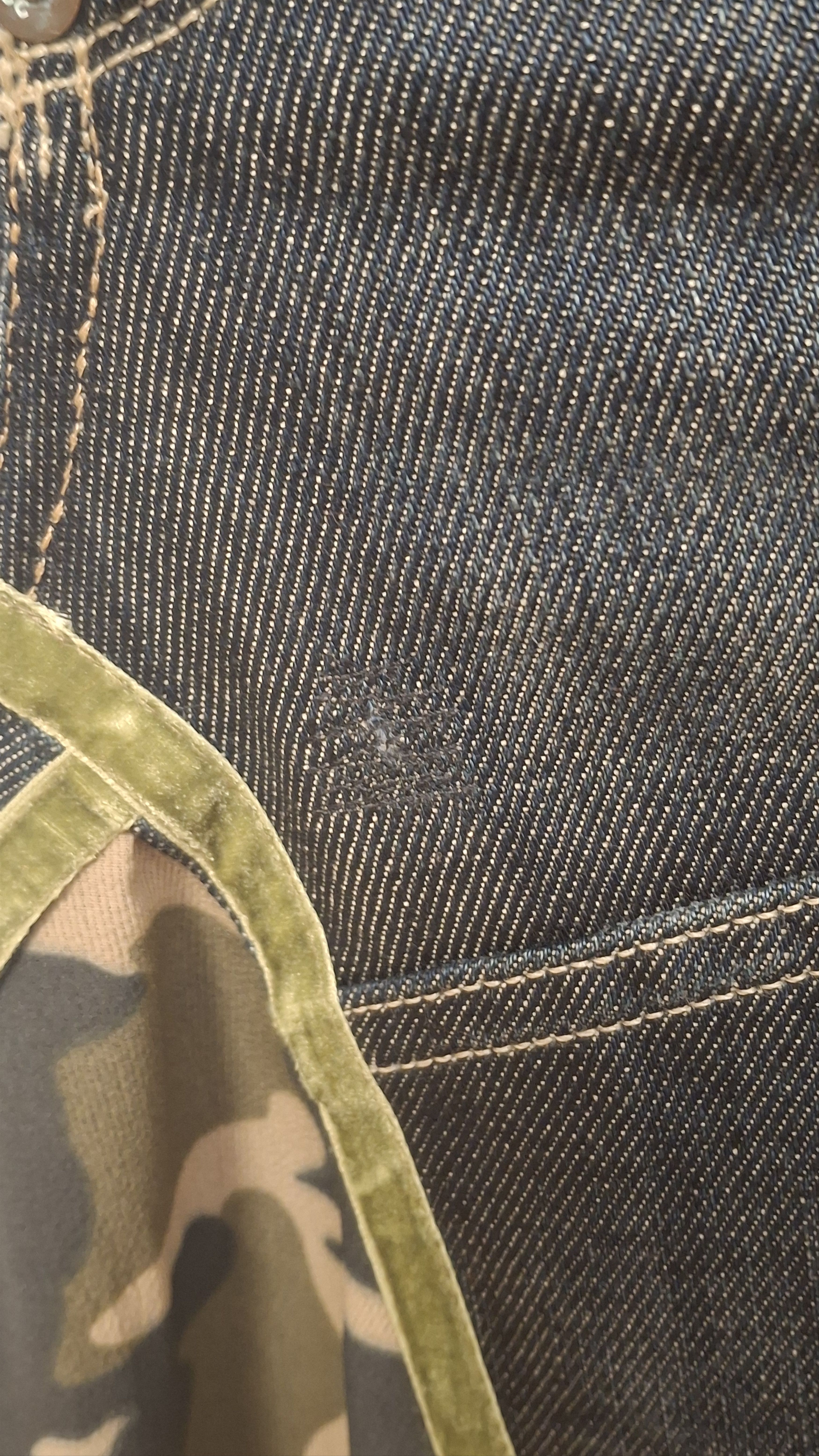 G-Star G-Star Reworked Camo Panel Skirt – Upcycled Art Denim Size 25" / US 0 / IT 36 - 12 Thumbnail