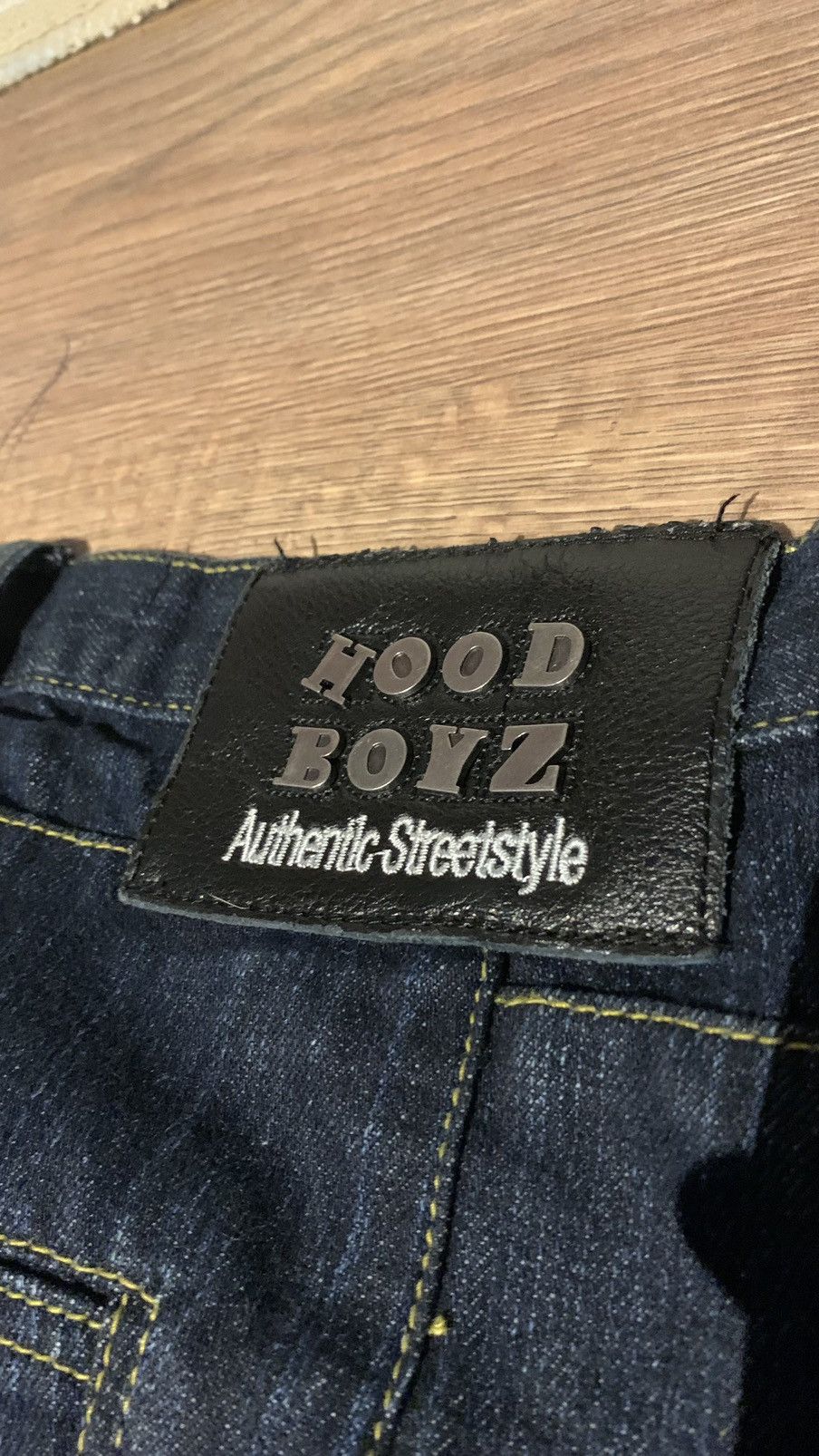 Designer × Vintage Hoodboyz baggy jeans Size US 30 / EU 46 - 5 Thumbnail