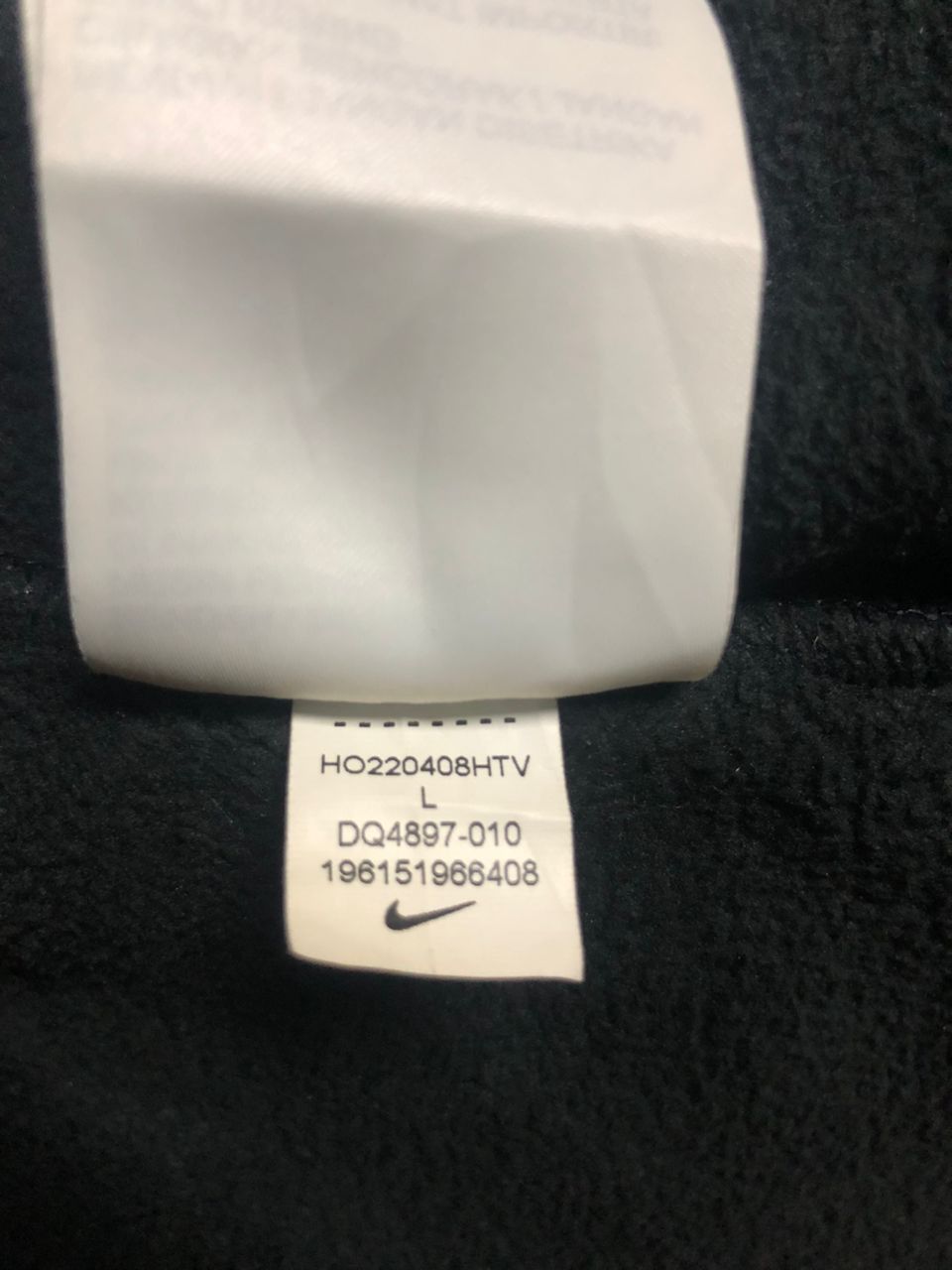 Nike NIKE BIG SWOOSH MENS CLIB FLEECE WINTERIZED FULLOVER Size US L / EU 52-54 / 3 - 14 Thumbnail