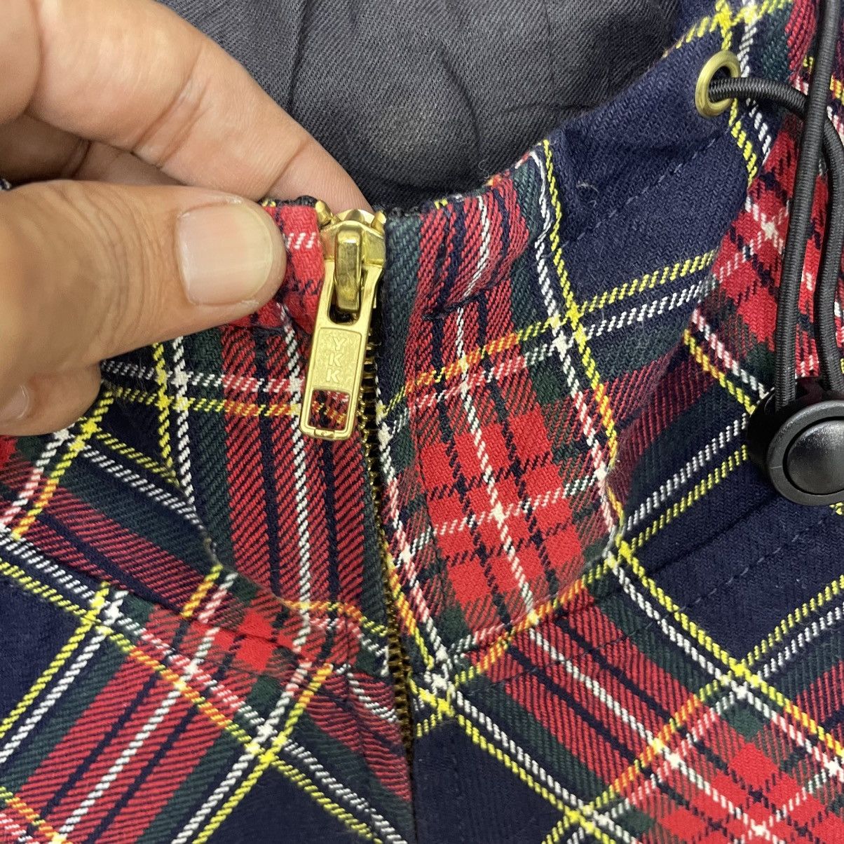 LIZ LISA 💥Vintage Free Phrase Red Tartan Hoodie Jacket Size M / US 6-8 / IT 42-44 - 8 Thumbnail