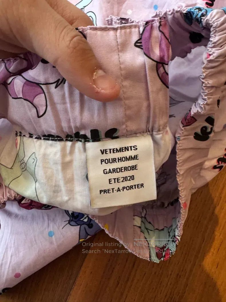 Vetements Vetements size M Cartoon Cartoon Sleep Pants Size US 27 - 3 Thumbnail