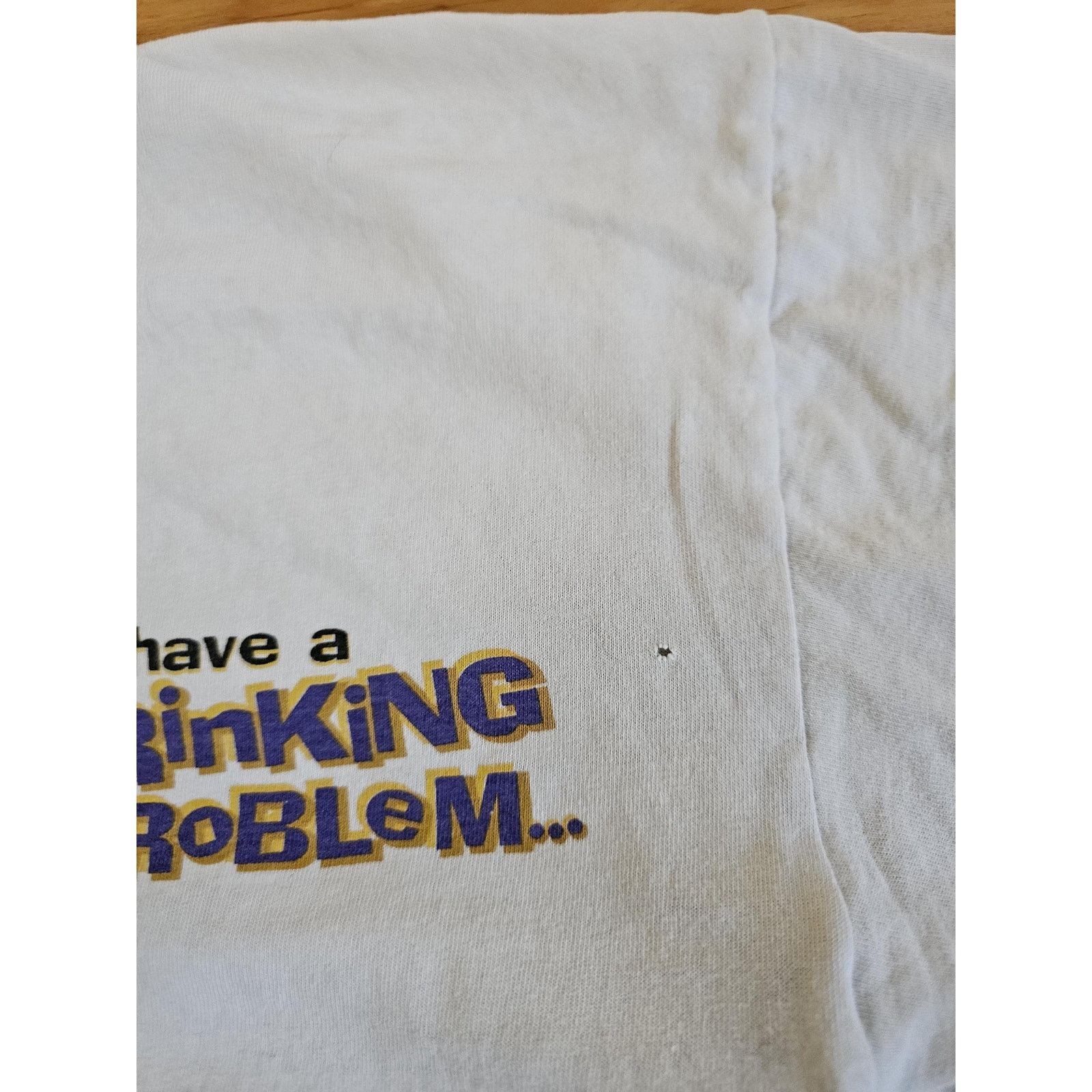 Other I have a Drinking Problem Math Problem T-shirt Sz XL 1990s Size US XL / EU 56 / 4 - 6 Thumbnail
