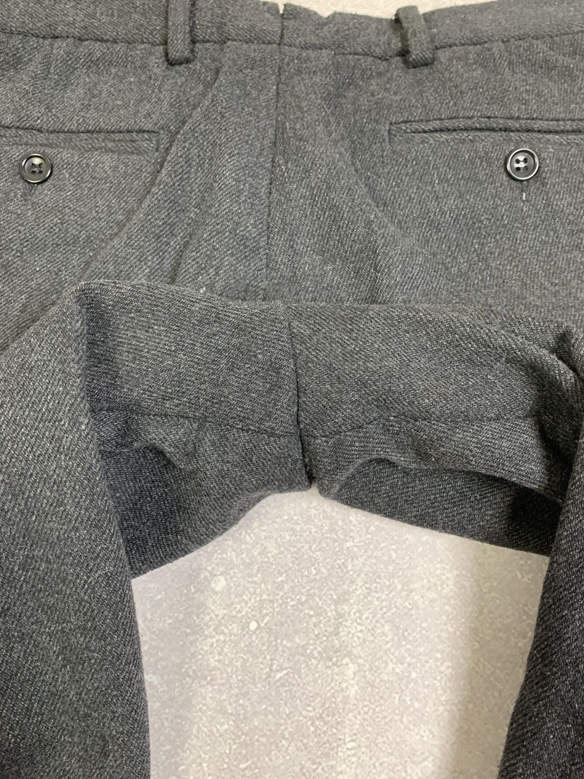 Norse Projects Norse Projects Aros Wool Pants Grey 30 Charcoal Melange Size US 30 / EU 46 - 15 Thumbnail