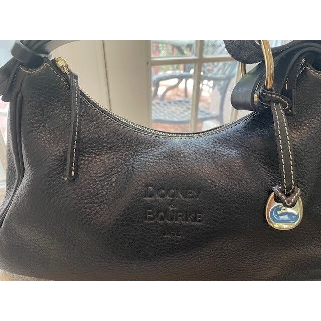 Dooney & Bourke Vintage Dooney & Bourke 1975 Black SoHo Purse - Preowned Size ONE SIZE - 2 Thumbnail