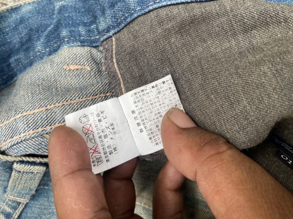 If Six Was Nine × Japanese Brand × Le Grande Bleu (L.G.B.) Ratle trap bootcut denim pants Size US 30 / EU 46 - 6 Thumbnail