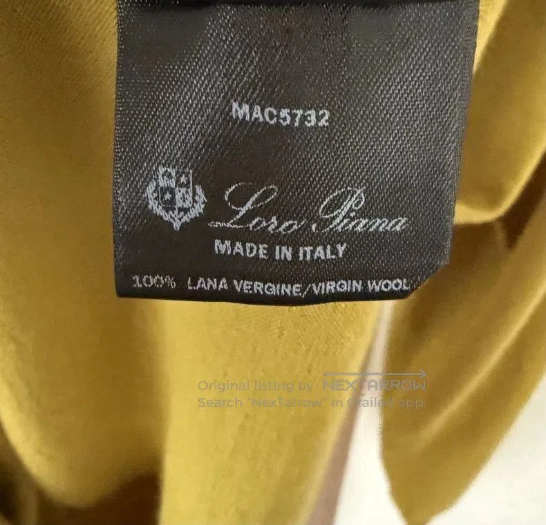 Loro Piana Loro Piana Long Sleeve Knit Polo. Size US XXL / EU 58 / 5 - 6 Thumbnail