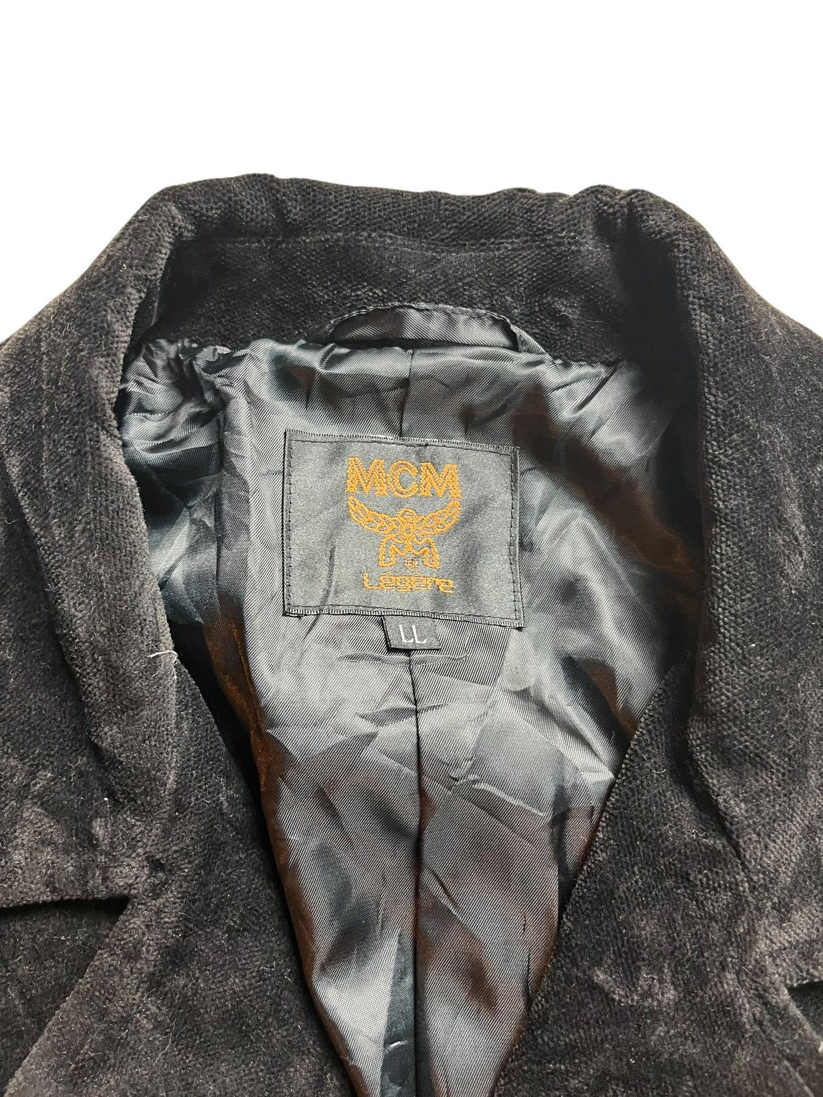 Japanese Brand MCM CORDUROY BLAZER/COAT BUTTON UP JACKET Size US XL / EU 56 / 4 - 9 Thumbnail