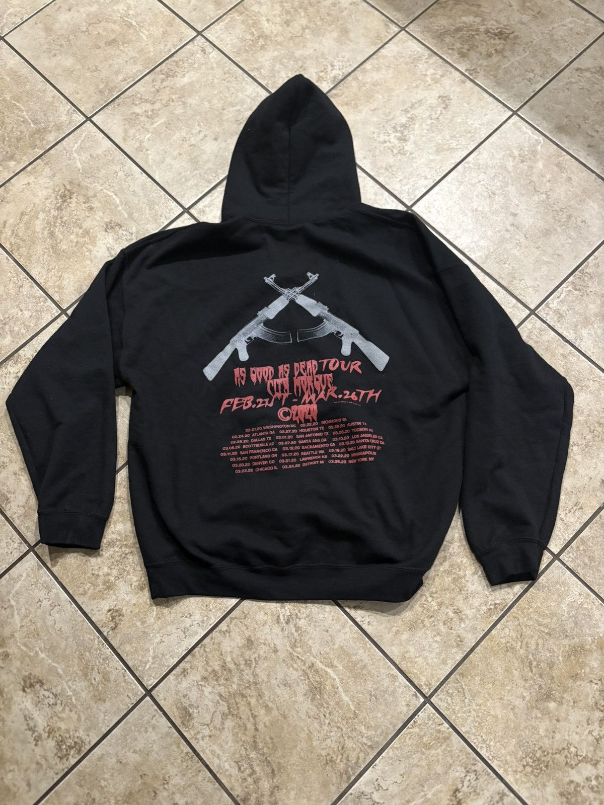 City Morgue City morgue hoodie Size US XL / EU 56 / 4 - 2 Thumbnail