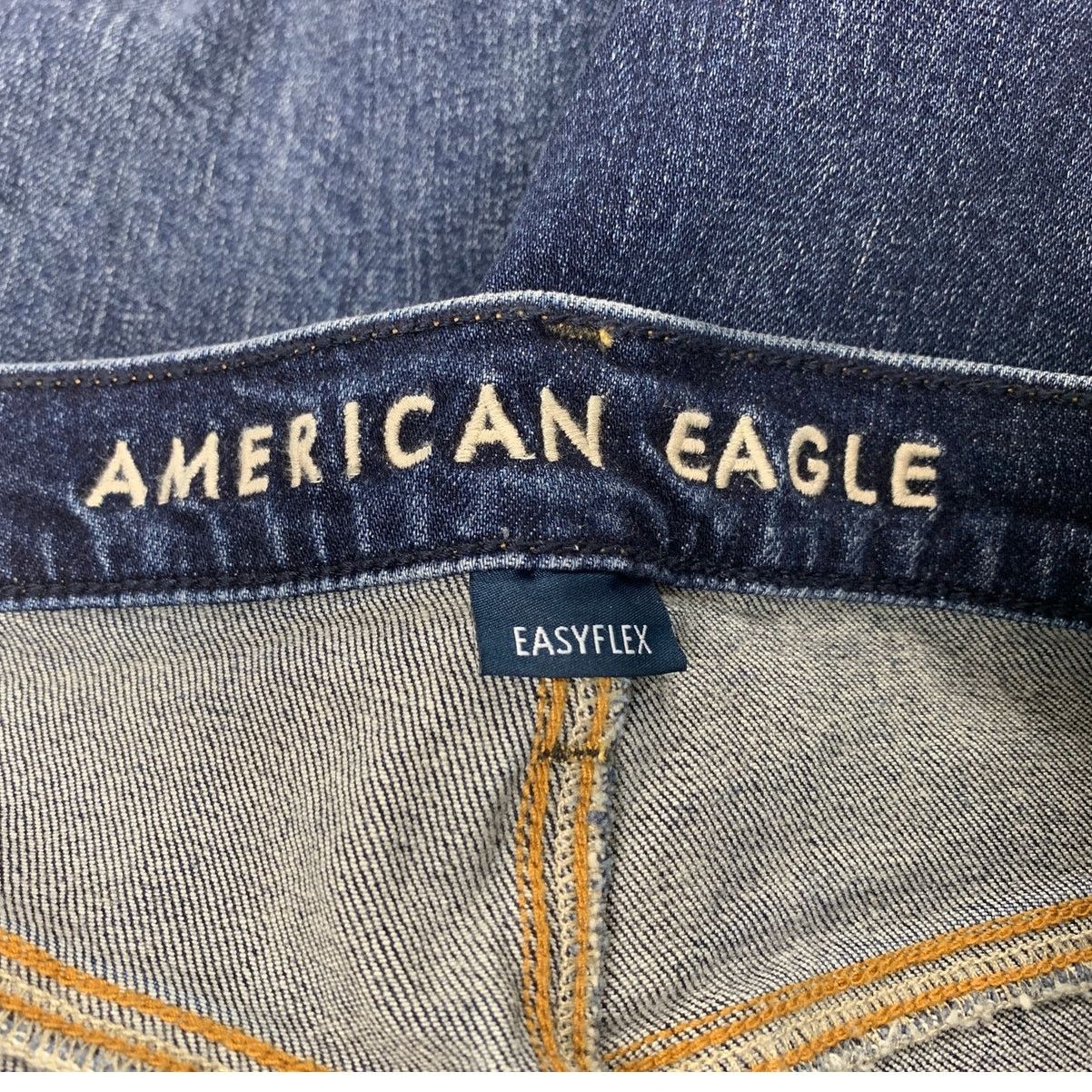 American Eagle Outfitters New American Eagle Womens 32X32 Cotton Blend Denim Jeans Size 32" / US 10 / IT 46 - 5 Thumbnail