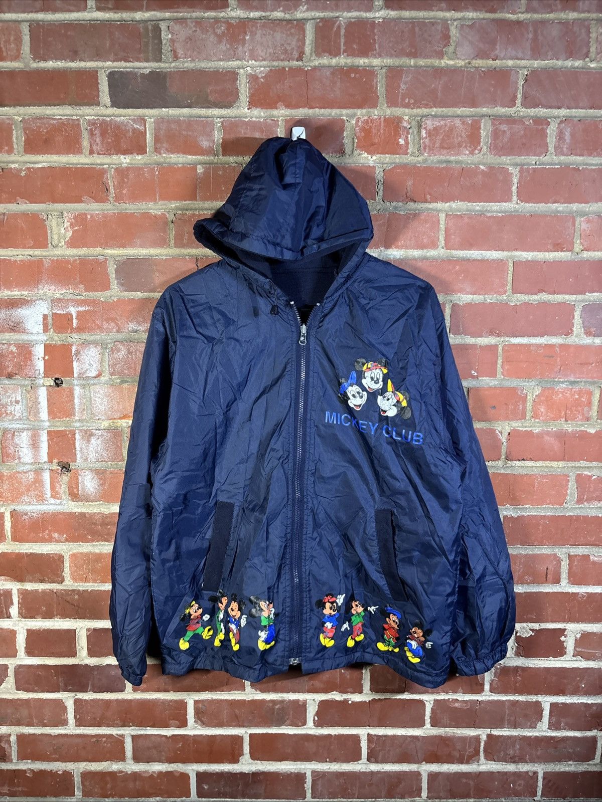 Disney Vintage 90s Disney Mickey Mouse Club Reversible Jacket Sz M Size US M / EU 48-50 / 2 - 1 Thumbnail