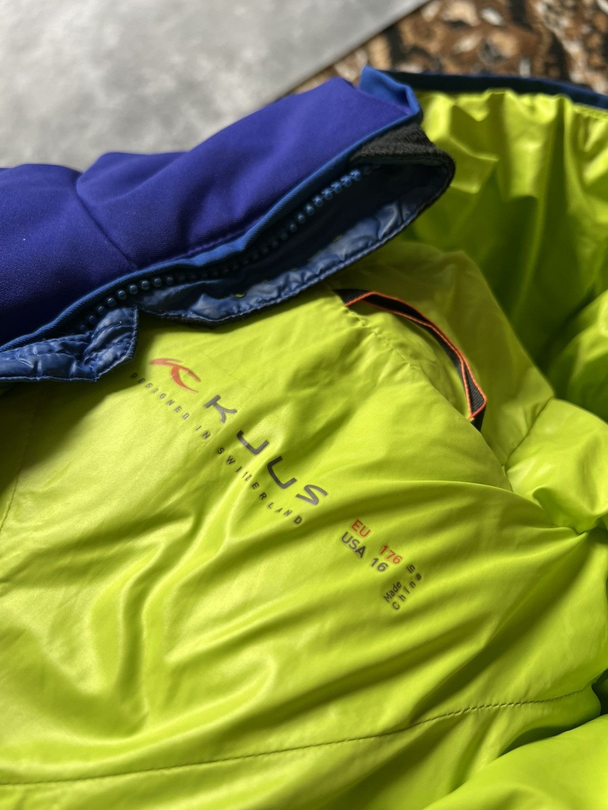 KJUS KJUS Puffer Jacket Mens Gorpcore Blue Ski Goose Down Size US M / EU 48-50 / 2 - 12 Thumbnail