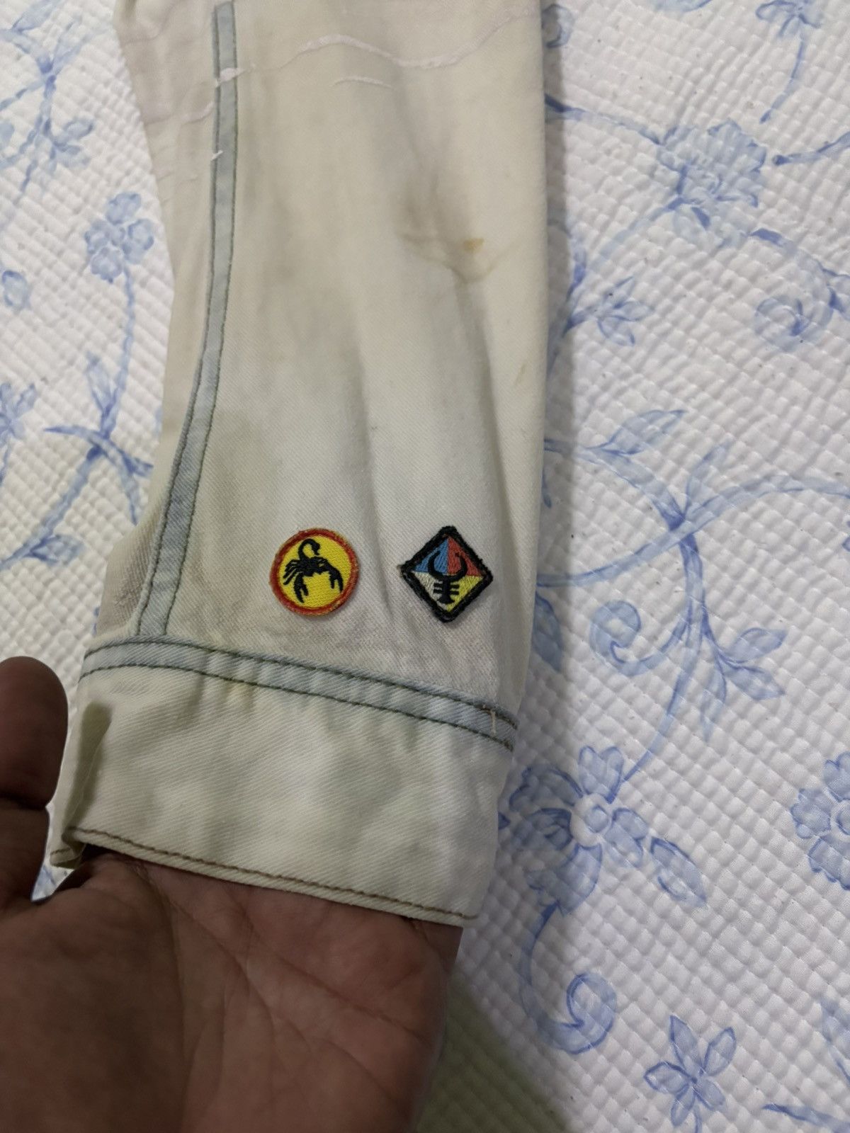 Diesel Diesel White Denim Type 3 Design Size US L / EU 52-54 / 3 - 14 Thumbnail