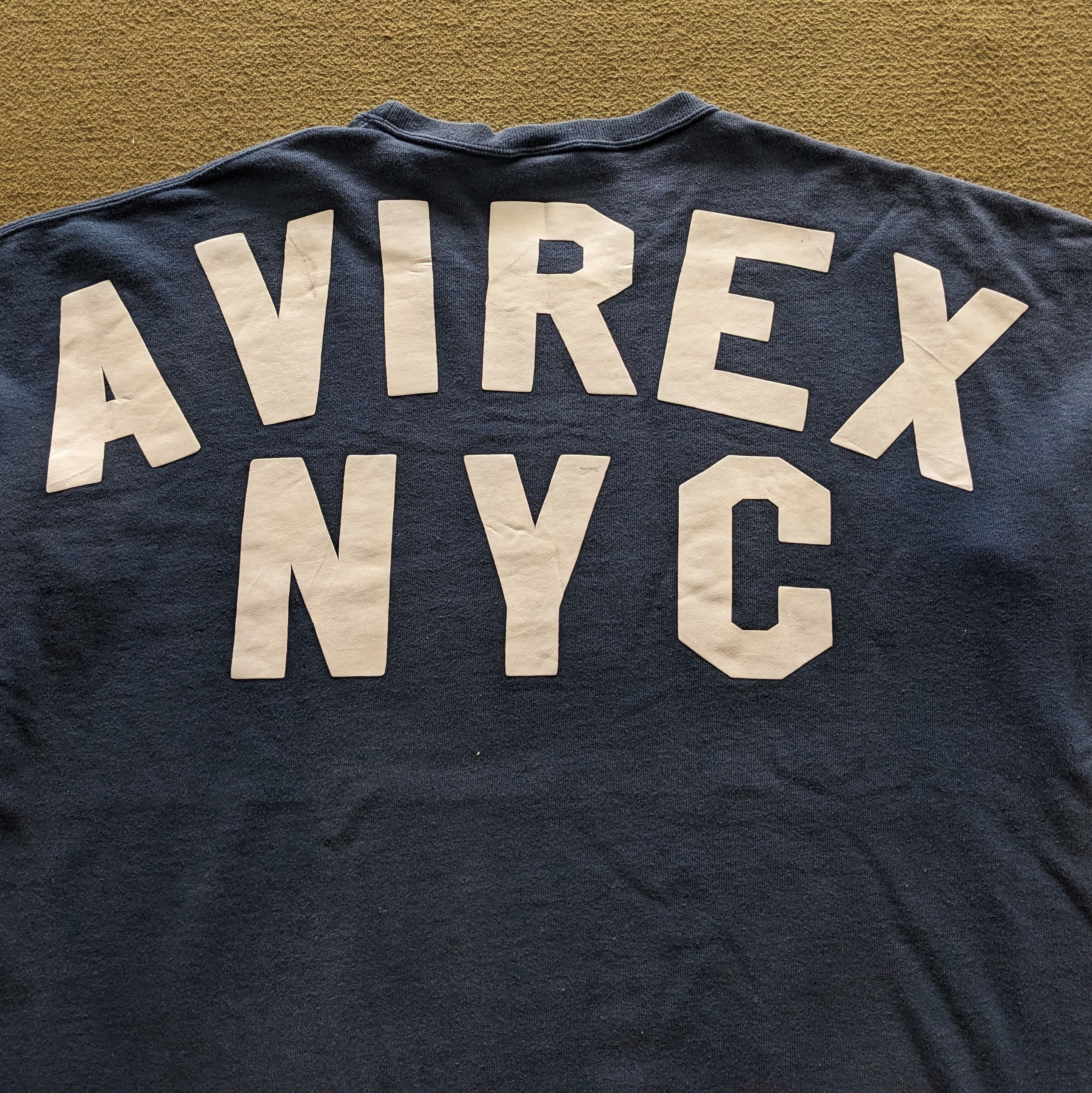 Vintage Vintage AVIREX NYC New York City Sweatshirt Size US L / EU 52-54 / 3 - 2 Thumbnail