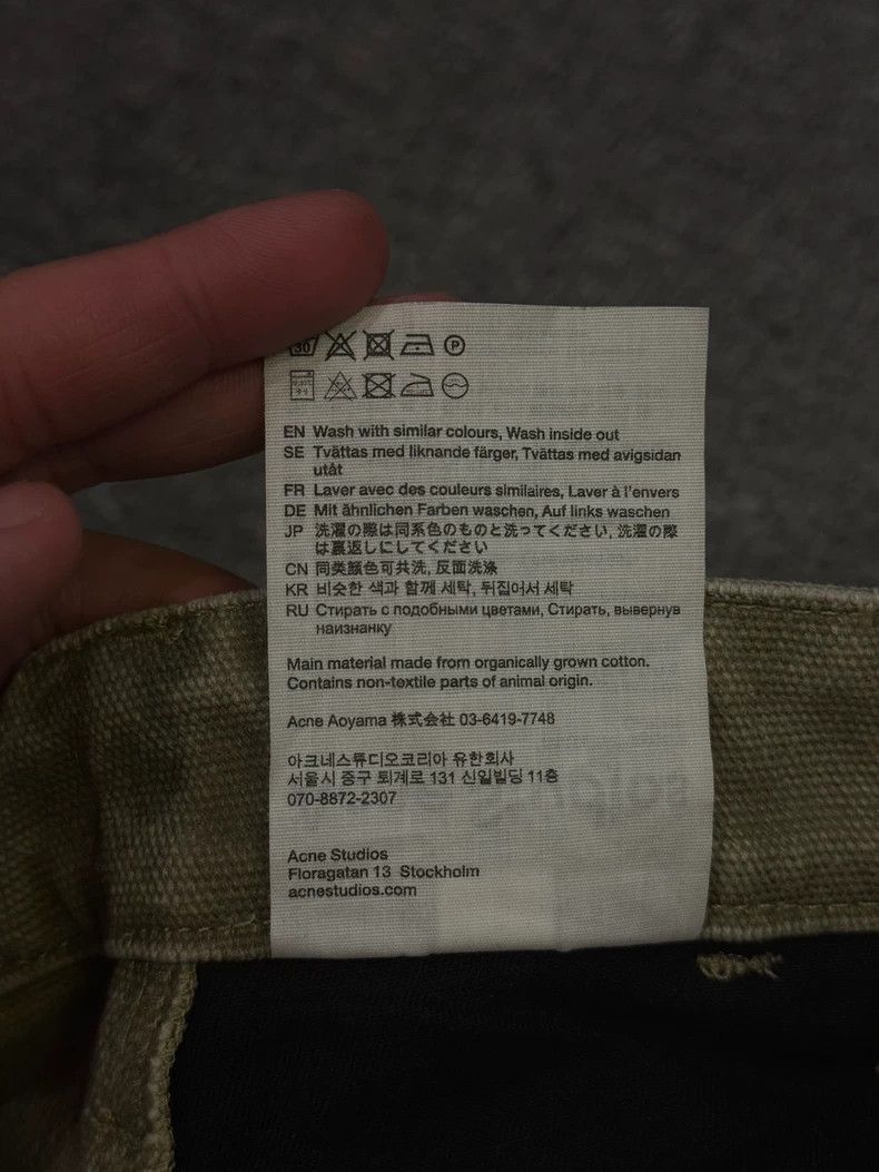 Acne Studios Acne Studios size:S Refitted washed larch wood pants Size US 26 / EU 42 - 3 Thumbnail