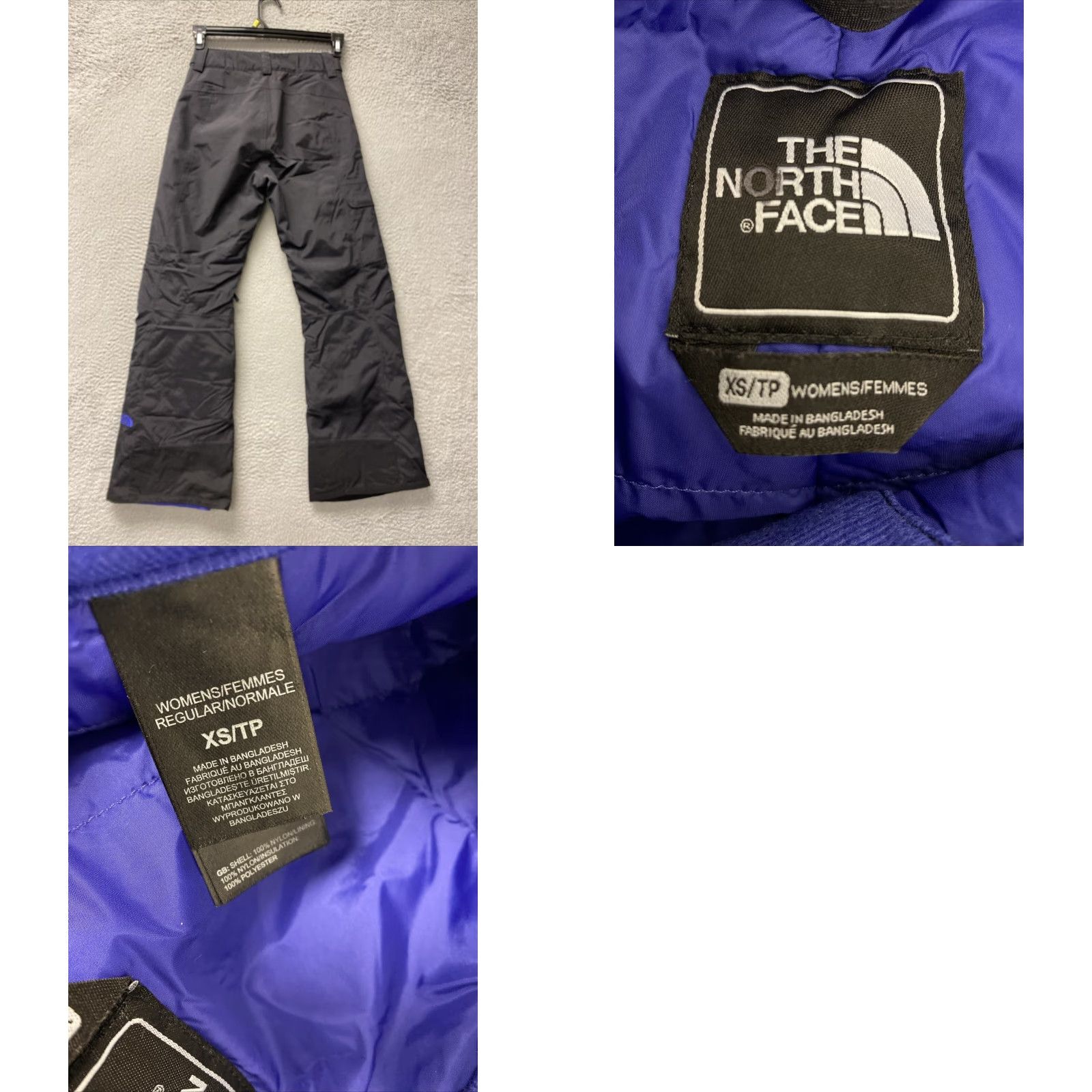 The North Face THE NORTH FACE High-Rise Snow Pants Womens XS Black Fleece ThermoBall Sports Size 26" / US 2 / IT 38 - 8 Thumbnail