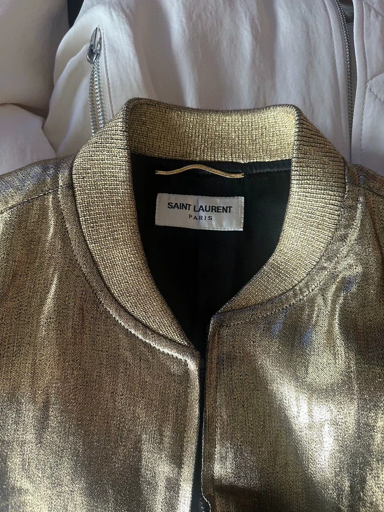 Yves Saint Laurent Saint Laurent Gold Show Jacket 2502-Nextarrow Size XS / US 0-2 / IT 36-38 - 8 Thumbnail