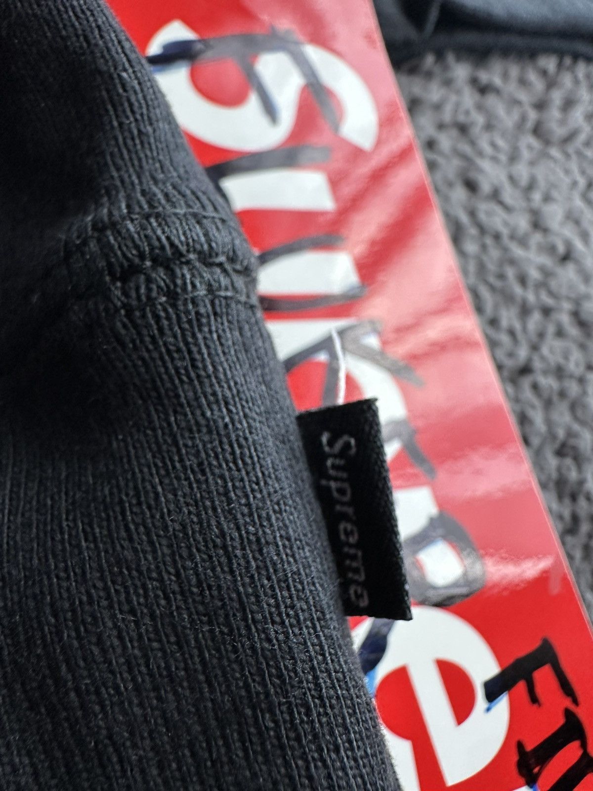 Supreme Supreme CROSS BOGO XL black new dead stock hoodie Size US XL / EU 56 / 4 - 6 Thumbnail