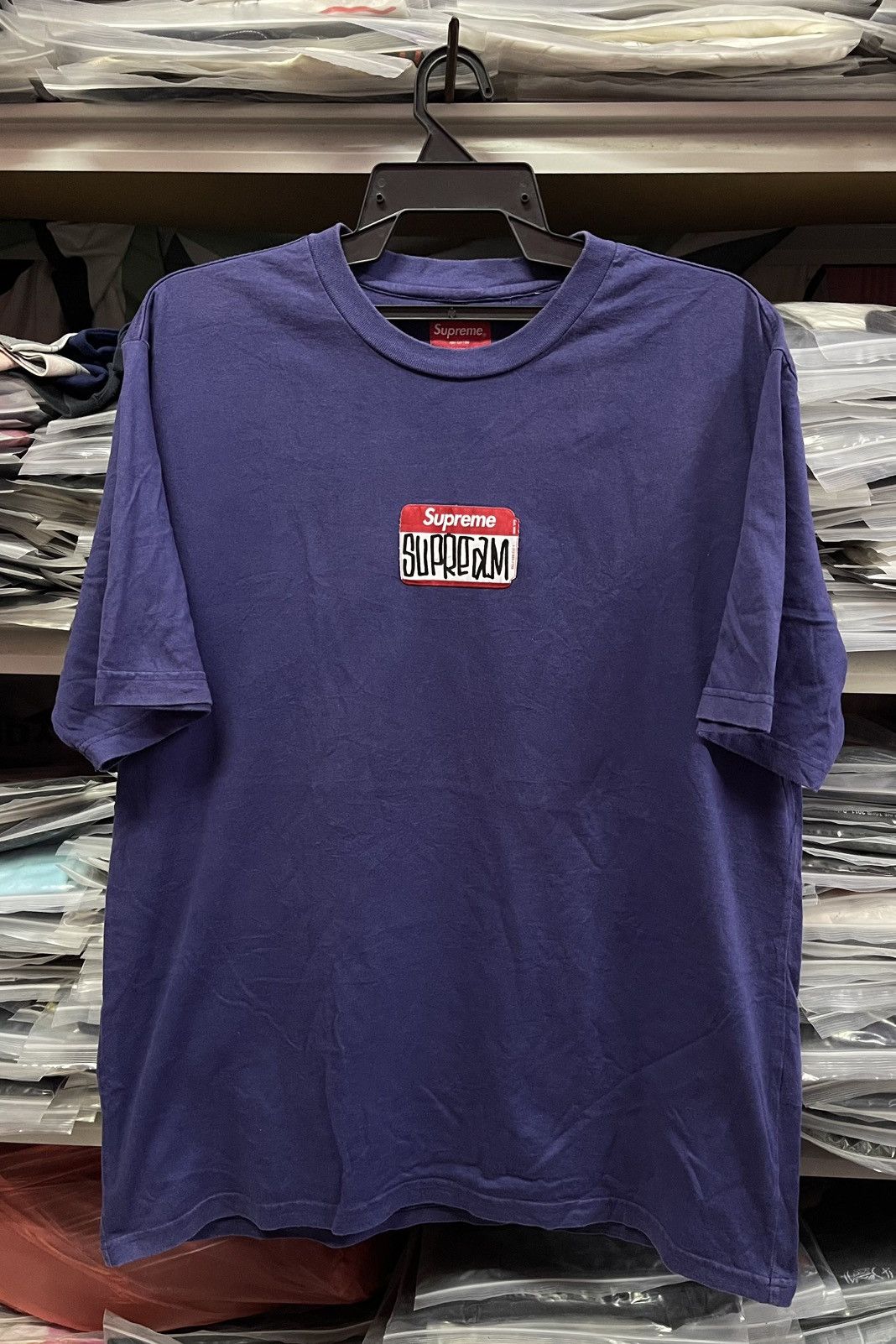 Supreme Supreme Gonz Nametag S/S Tee (FW21)🔥🔥🔥 Size US L / EU 52-54 / 3 - 1 Thumbnail