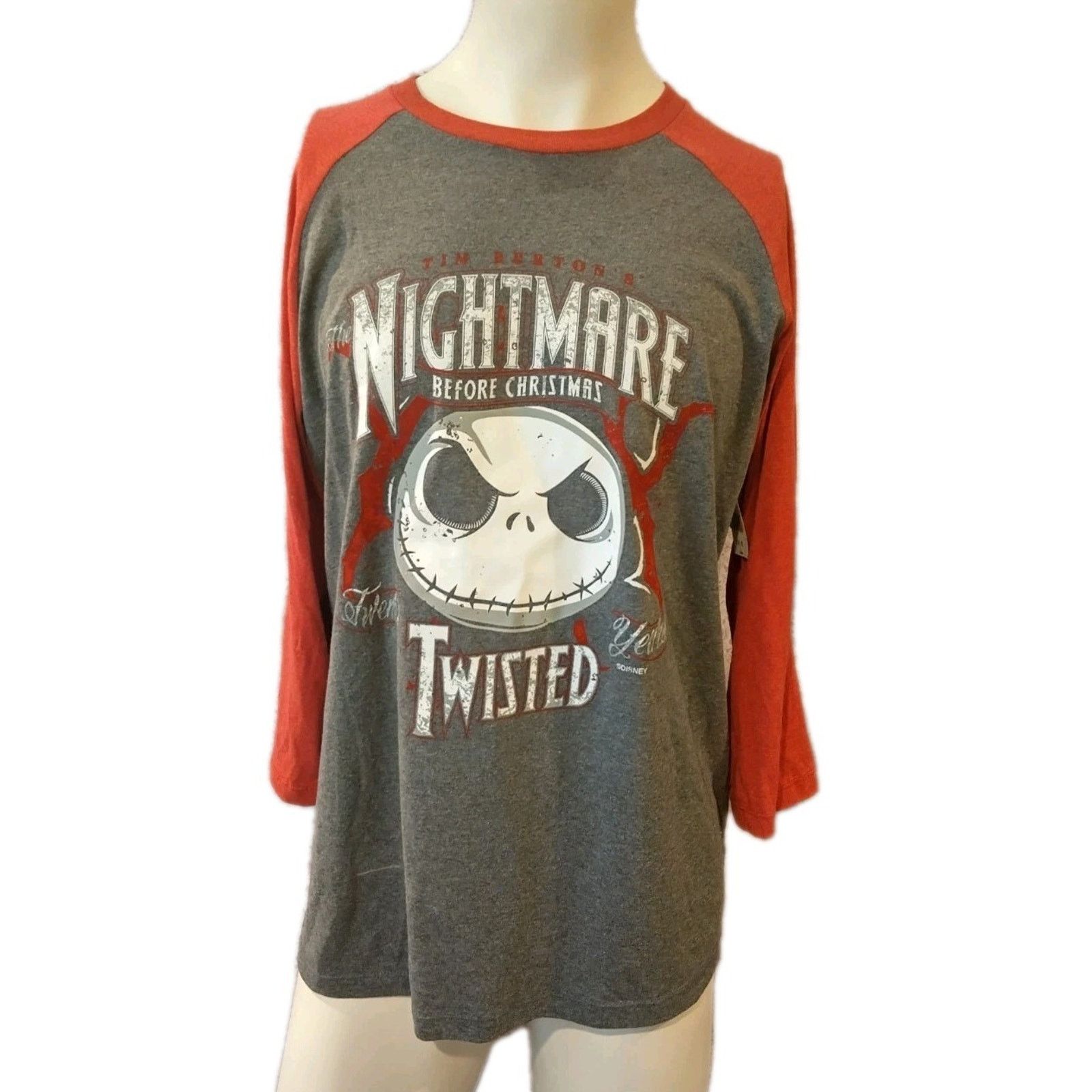 Disney NWT! Nightmare Before Christmas "Twisted" Jersey Men's Large Size US L / EU 52-54 / 3 - 1 Thumbnail