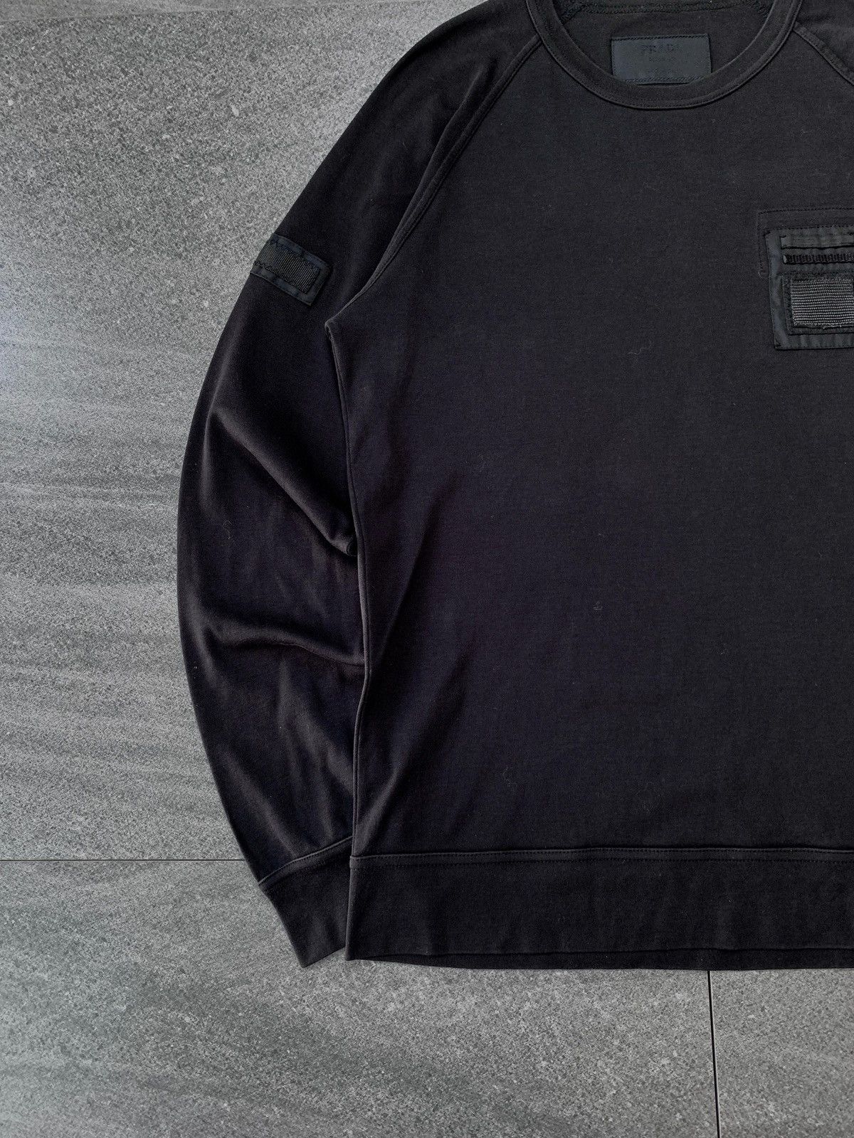 Prada Utility Pocket Longsleeve tshirt Size US S / EU 44-46 / 1 - 4 Thumbnail