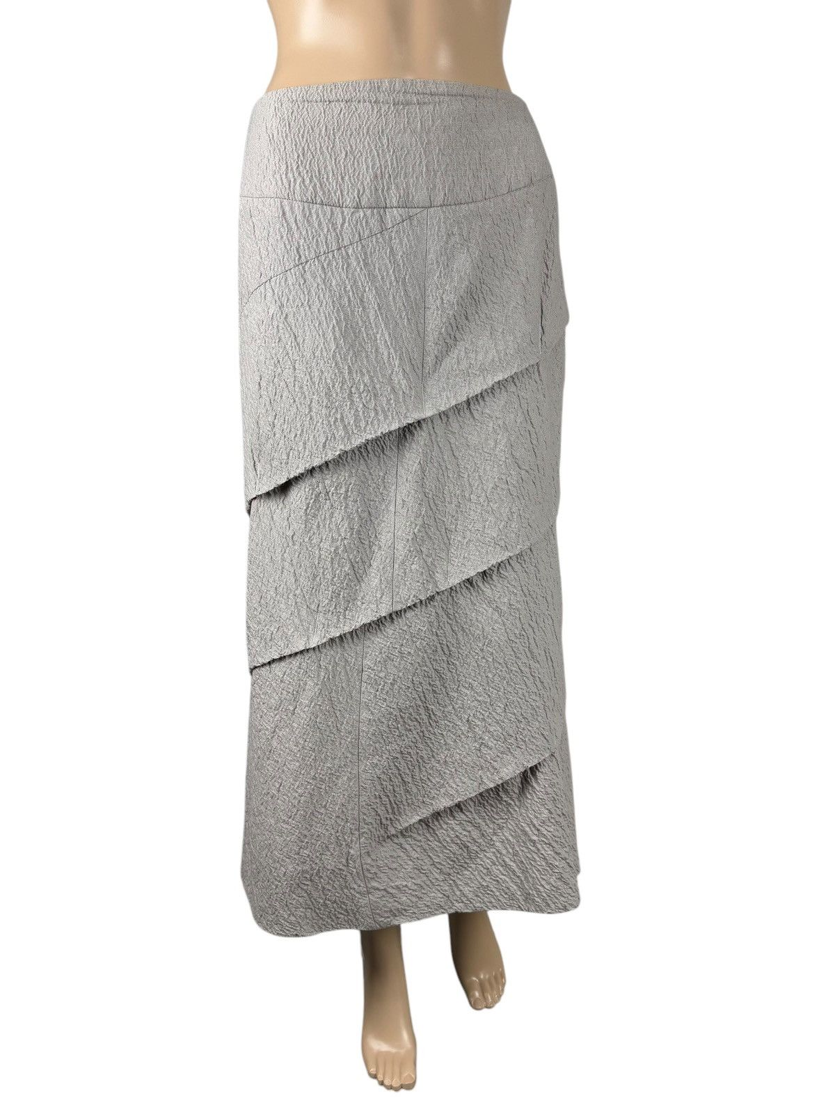 Designer Sonja Marohn Avant Garde Long Maxi Skirt Structured Size 26" / US 2 / IT 38 - 1 Thumbnail