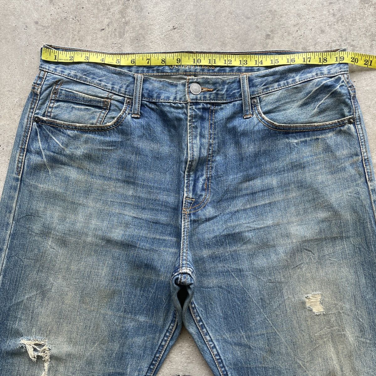 American Eagle Outfitters American Eagle Vintage Jeans Rusty Distressed Faded Pants Size US 39 - 5 Thumbnail
