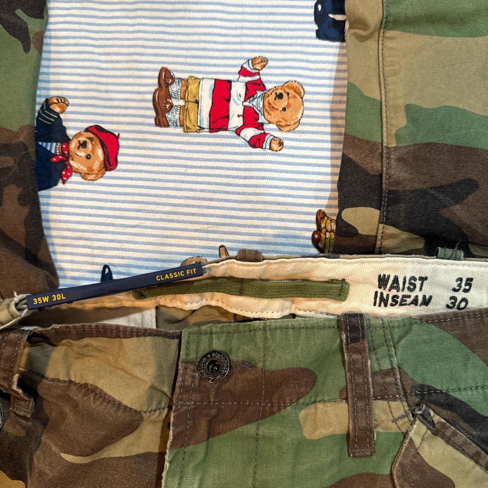 Polo Ralph Lauren Polo ralph lauren camouflage cargo Size US 35 - 5 Thumbnail