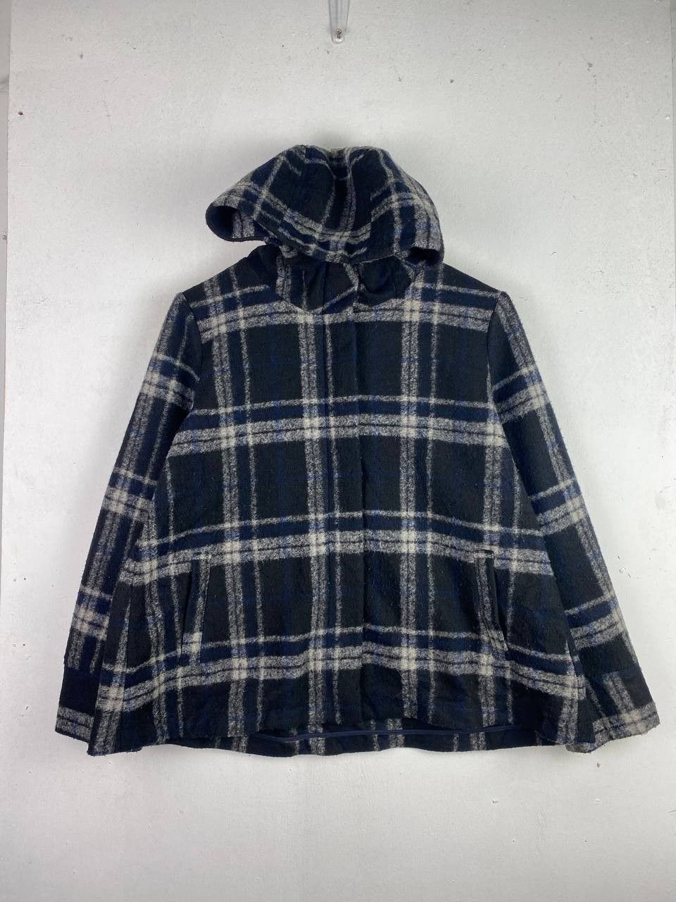 Japanese Brand × Vintage Vintage Rare Design Wool Jacket Size M / US 6-8 / IT 42-44 - 1 Thumbnail
