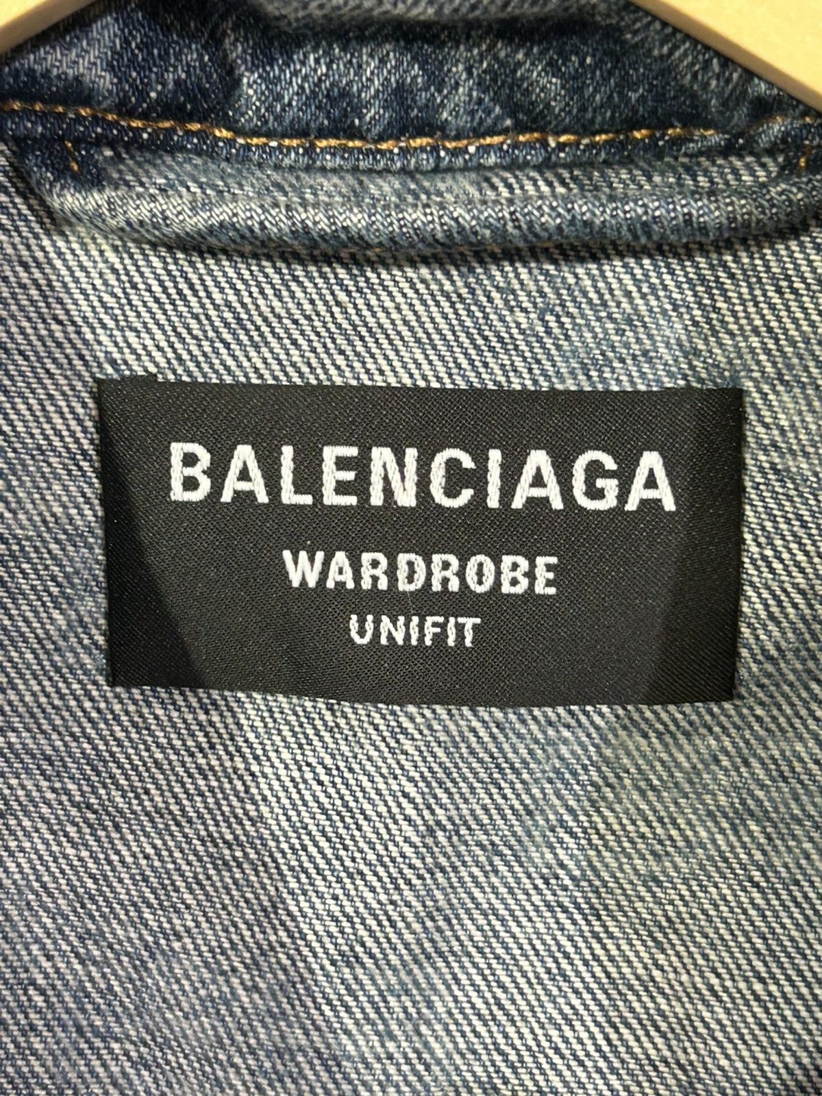 Balenciaga Balenciaga BB All over Denim Jacket Size US S / EU 44-46 / 1 - 7 Thumbnail