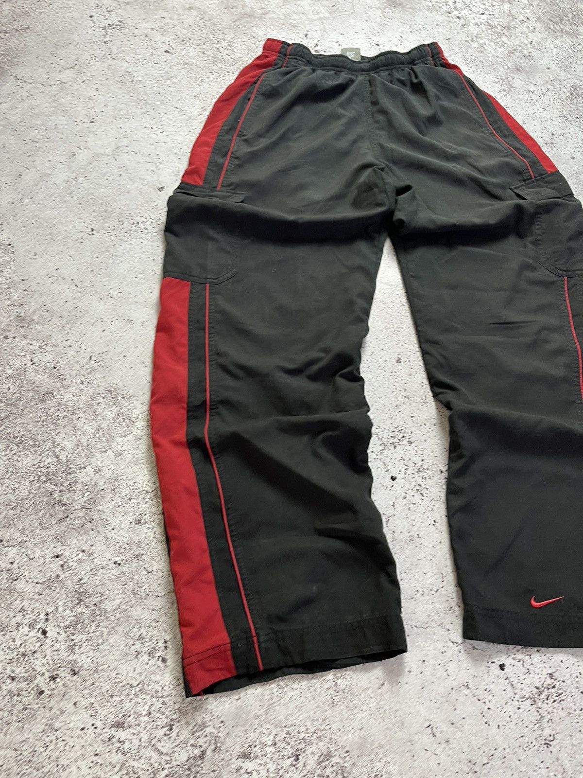 Nike × Vintage 🌽Vintage Nike Trackpants Nylon Y2K Style Drill Size US 32 / EU 48 - 6 Thumbnail