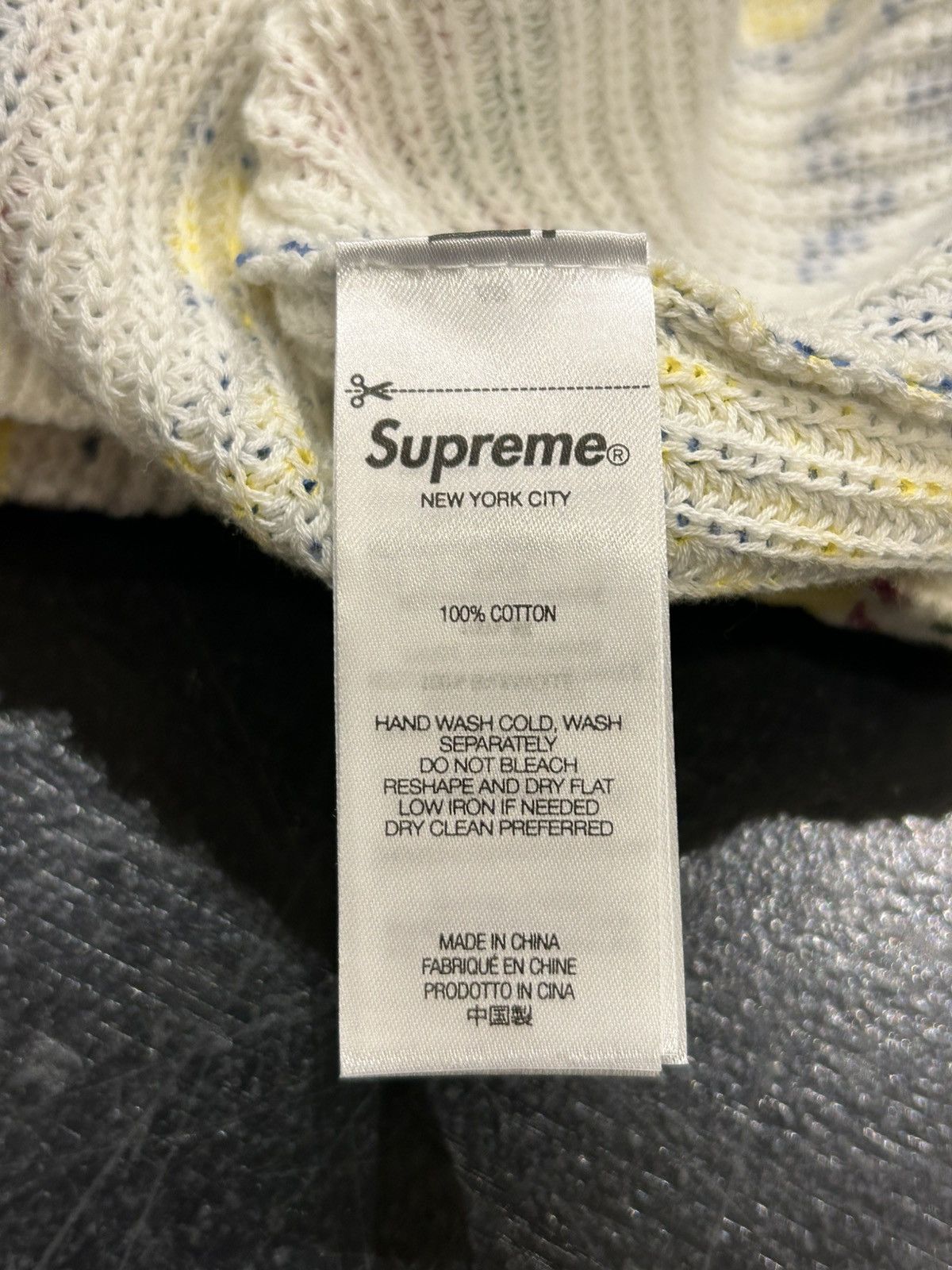 Supreme Supreme Printed Paisley Knit Sweater Size US L / EU 52-54 / 3 - 5 Thumbnail