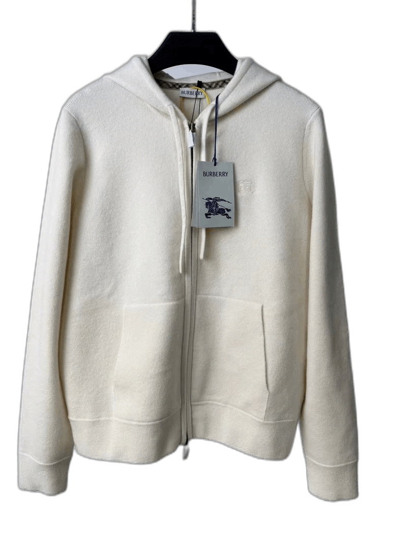 Burberry Burberry Embroidered Wool Zip Jacket-yf Size US M / EU 48-50 / 2 - 1 Thumbnail