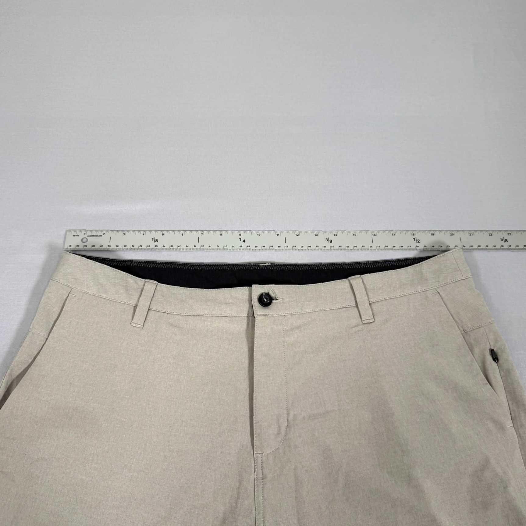Vuori VUORI Shorts Mens 38 Beige Aim Chino Stretch Lightweight Outdoor Casual Size US 38 / EU 54 - 3 Thumbnail