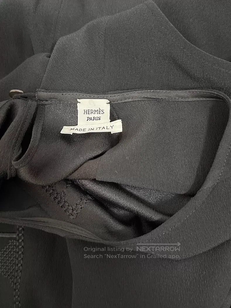 Hermes Hermes Silk dress Size XXS / US 00 / IT 34 - 4 Thumbnail