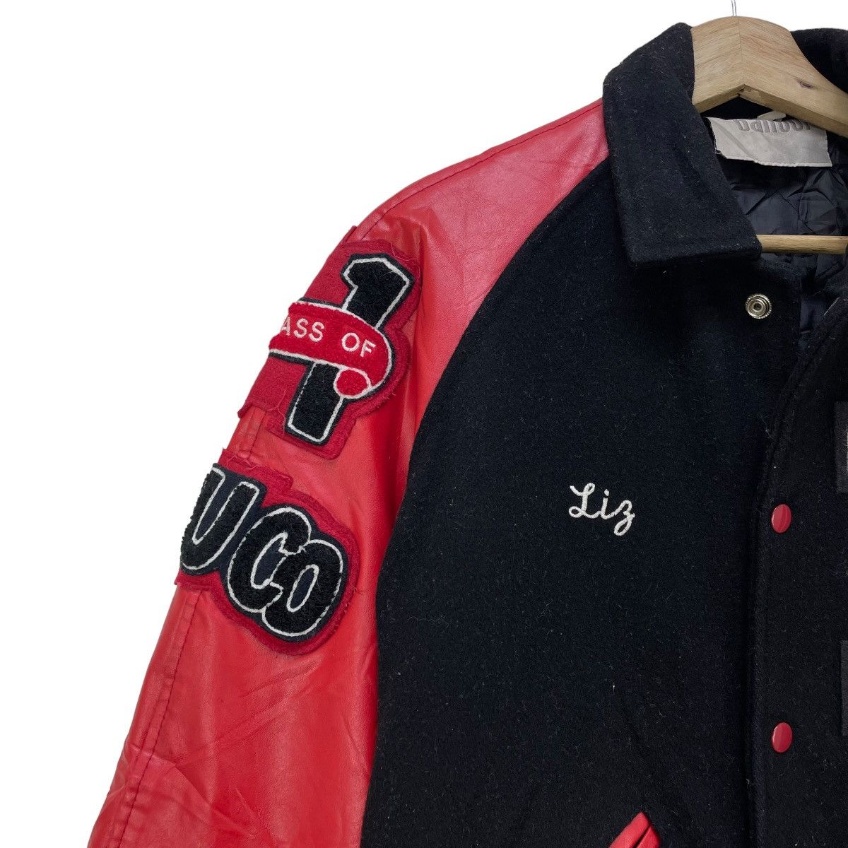 Other Vtg Barfour Hernandes RedHawks Varsity Letterman Jacket Size US XS / EU 42 / 0 - 5 Thumbnail