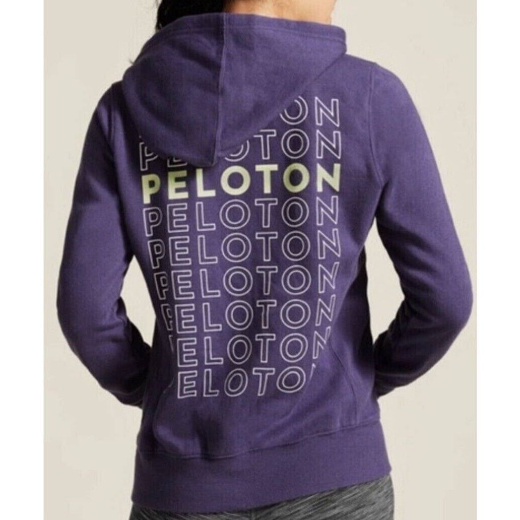 Peloton Peloton Ultimate Fleece Full Zip Sweatshirt Hoodie Spellout Size S / US 4 / IT 40 - 1 Thumbnail
