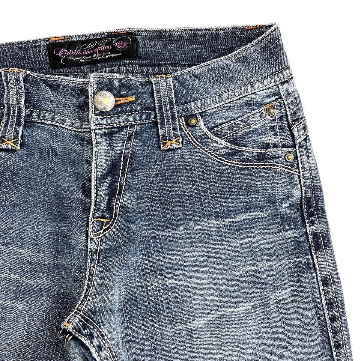 If Six Was Nine × Japanese Brand × Le Grande Bleu (L.G.B.) Oririn Conception Flared Jeans Bootcut Denim Pants Size US 30 / EU 46 - 8 Thumbnail