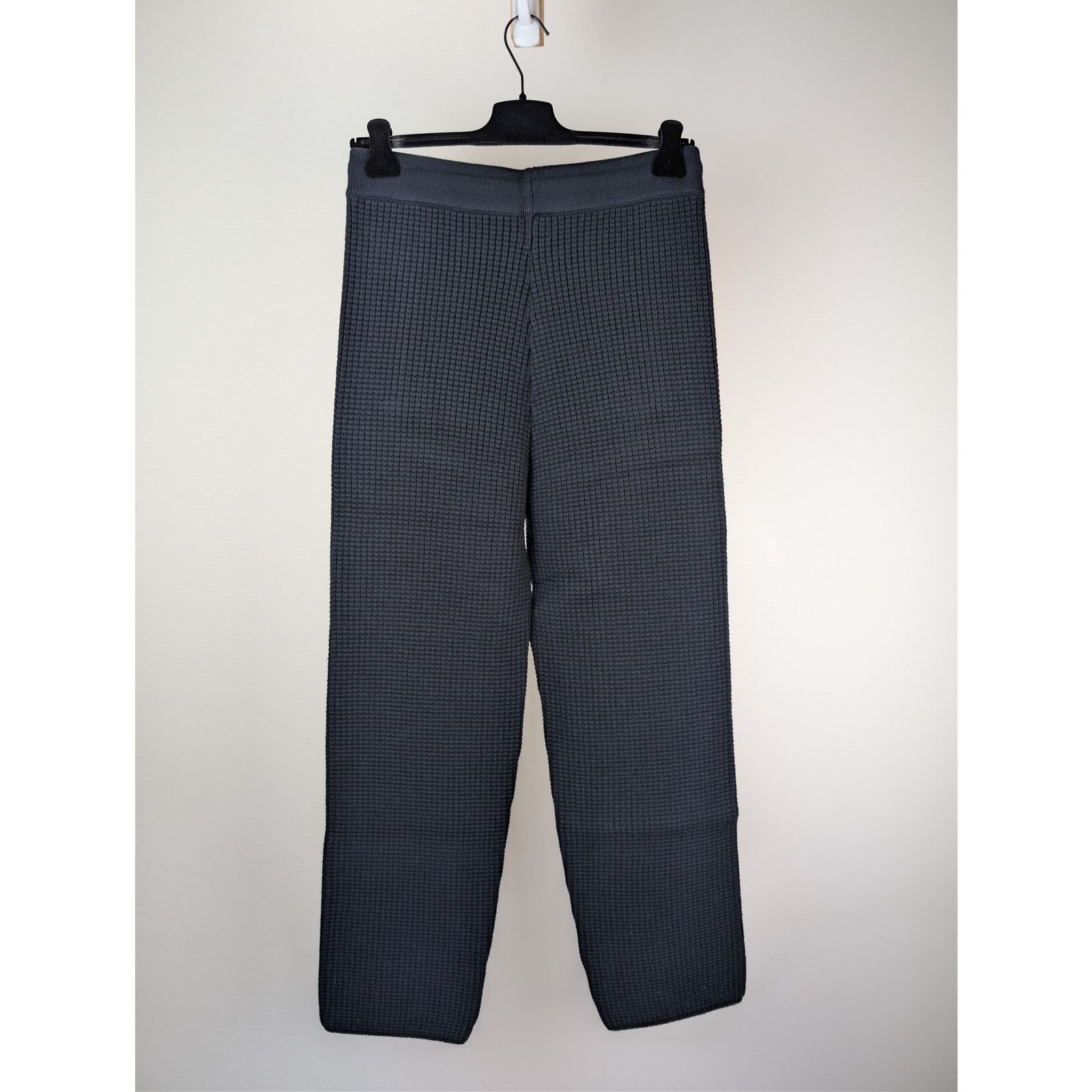 Moncler × Palm Angels o1rshd1 Knitwear Racing Track Pants in Navy Blue / White Size US 36 / EU 52 - 10 Thumbnail